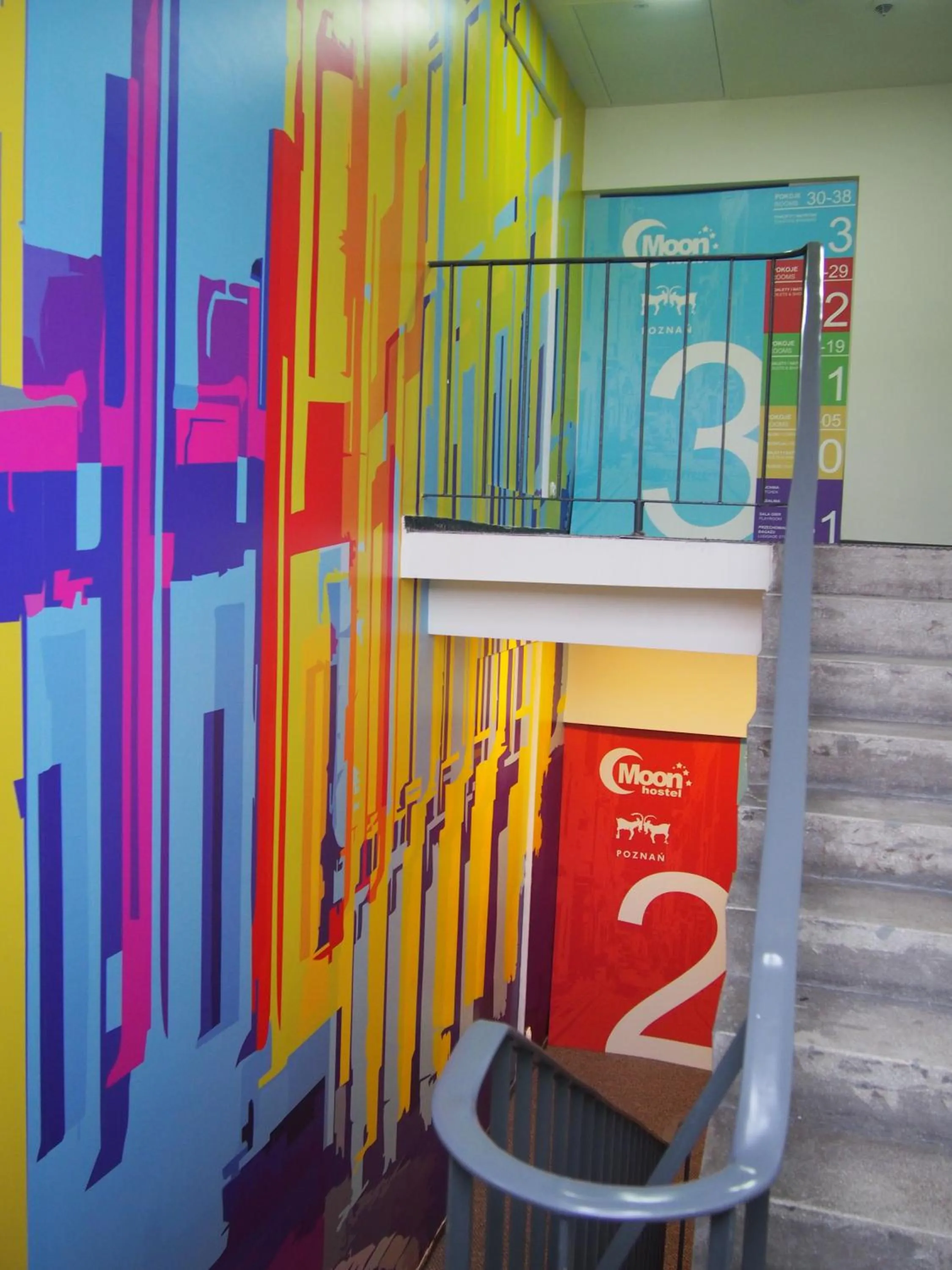 Lobby or reception in Moon Hostel Poznań