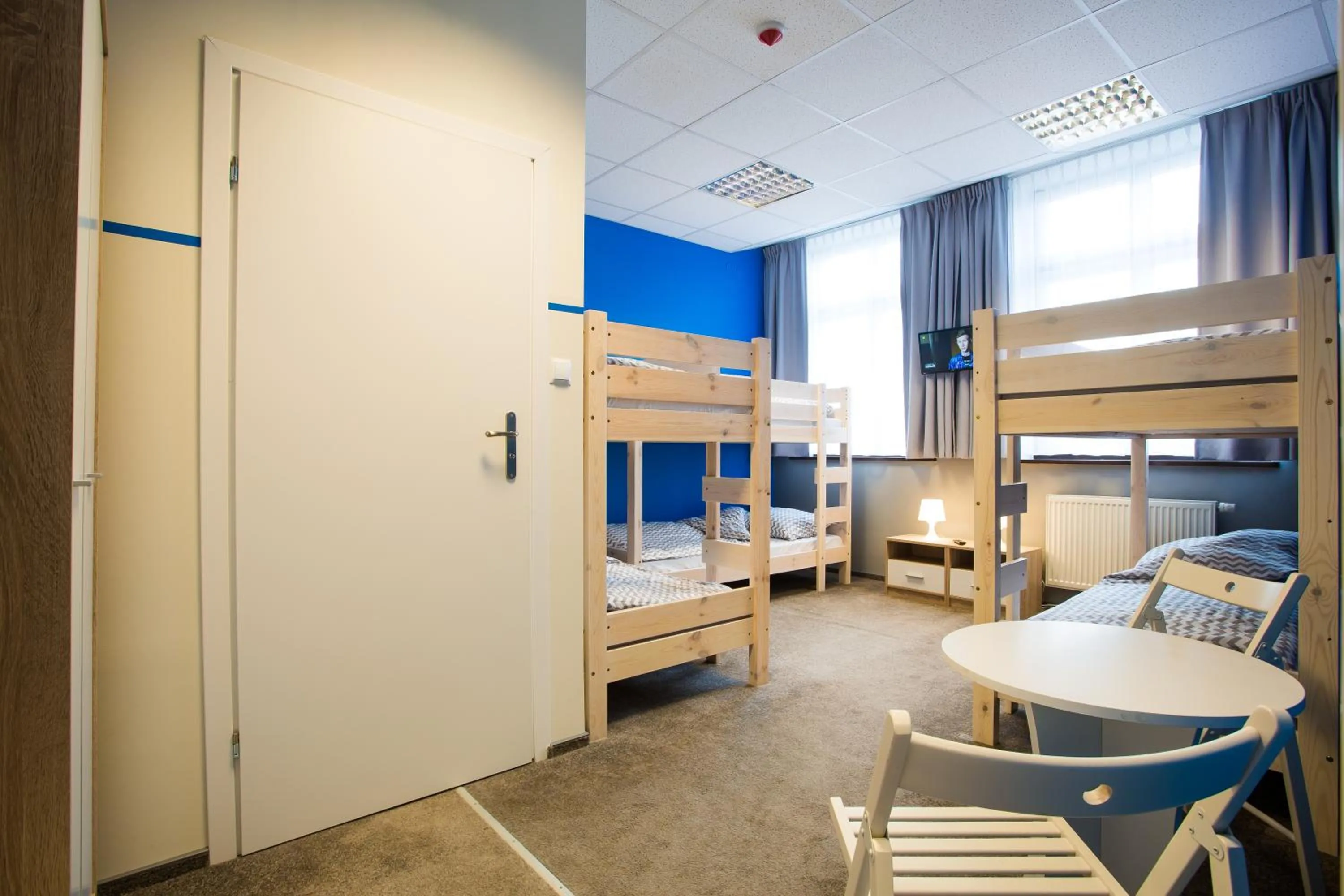 Bathroom, Bed in Moon Hostel Poznań