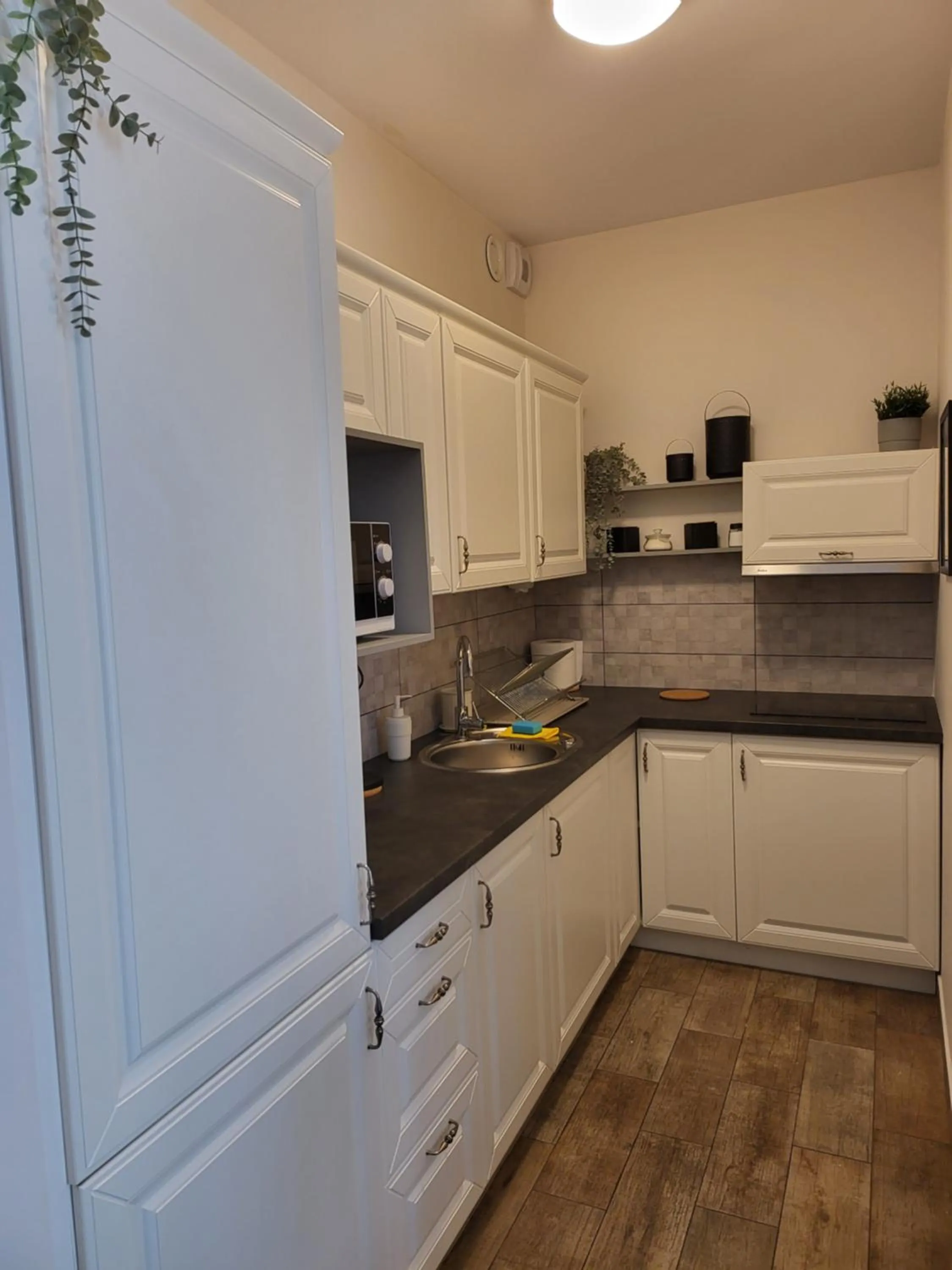 kitchen in Moon Hostel Poznań