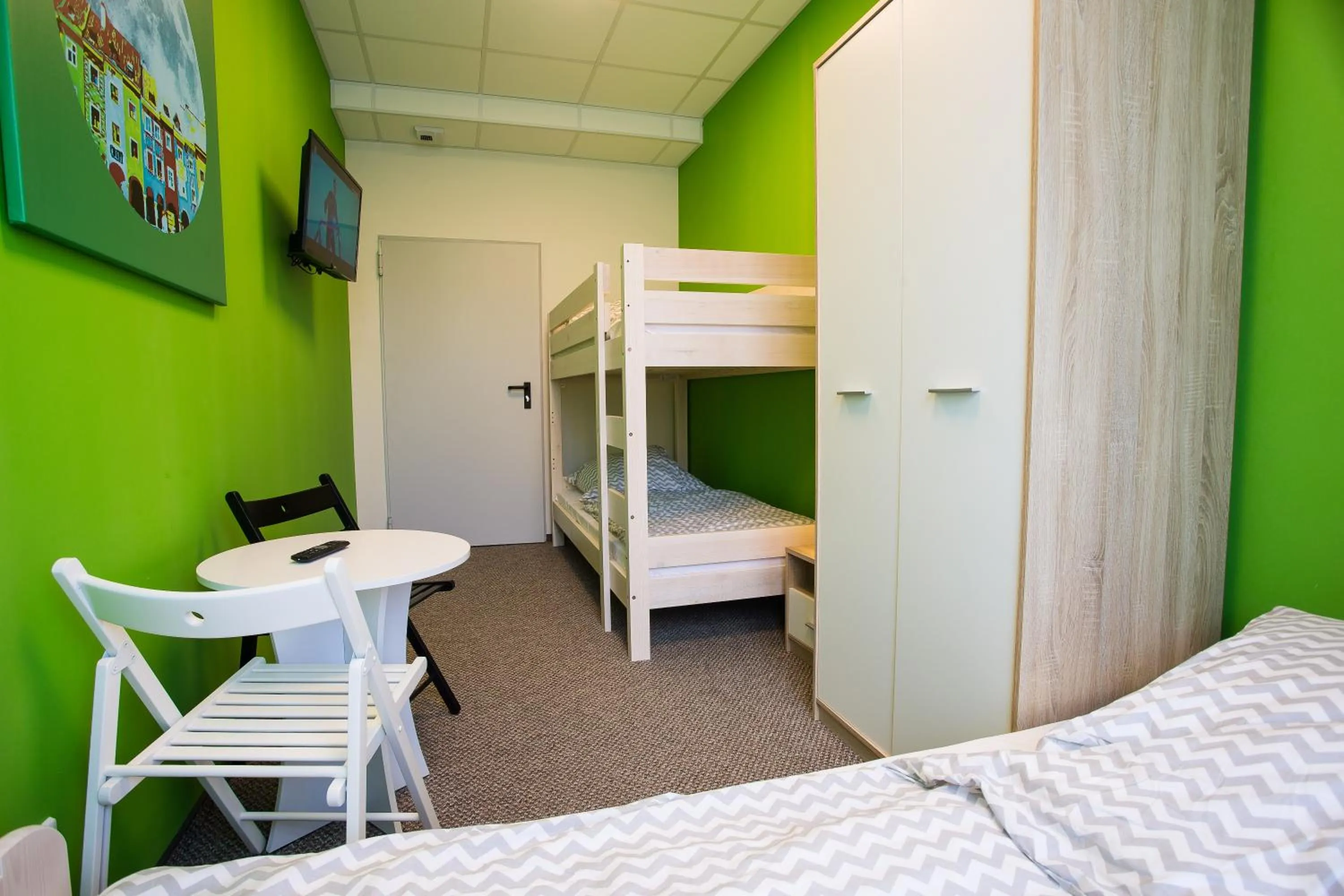 Photo of the whole room, Bed in Moon Hostel Poznań