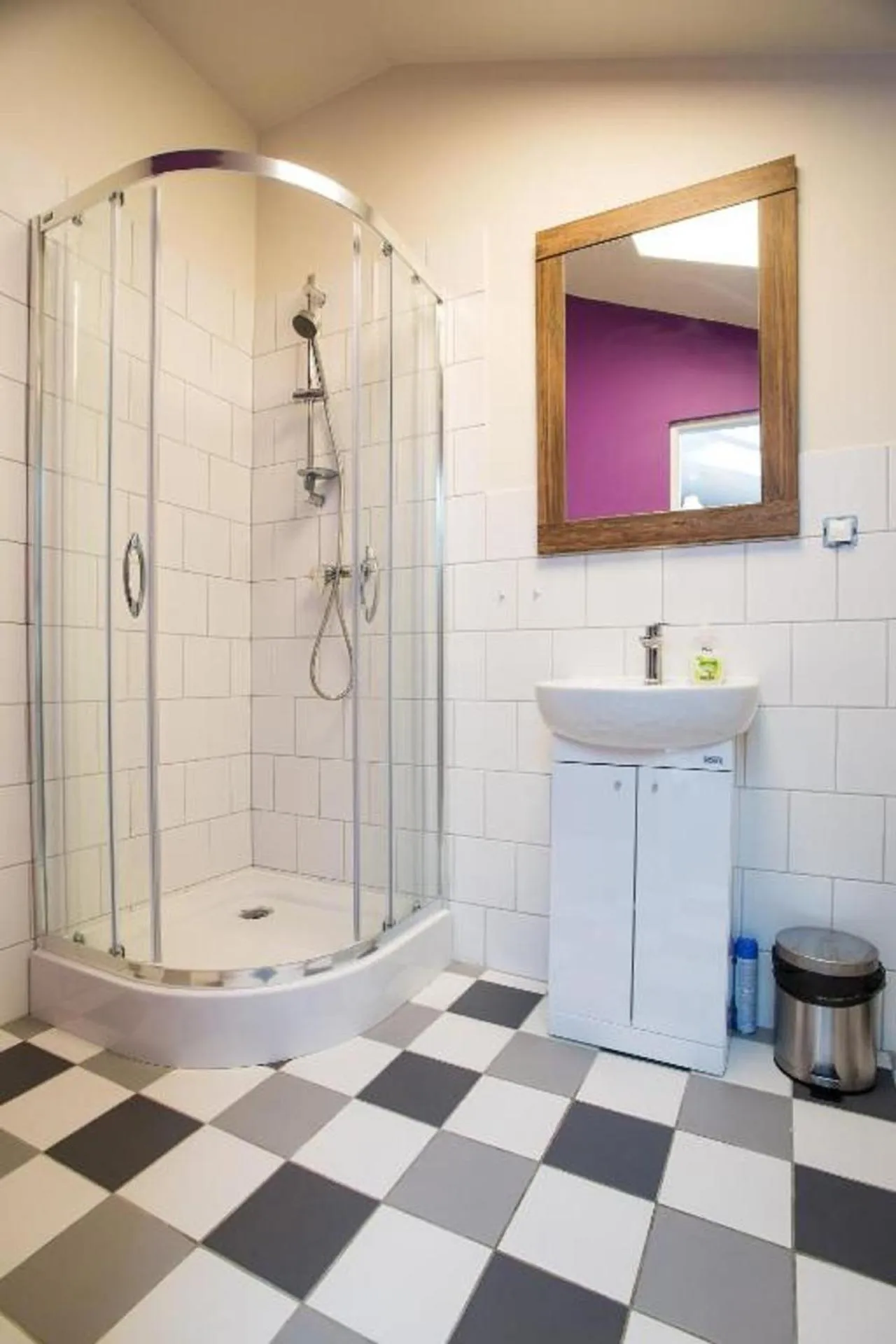 Bathroom in Moon Hostel Poznań