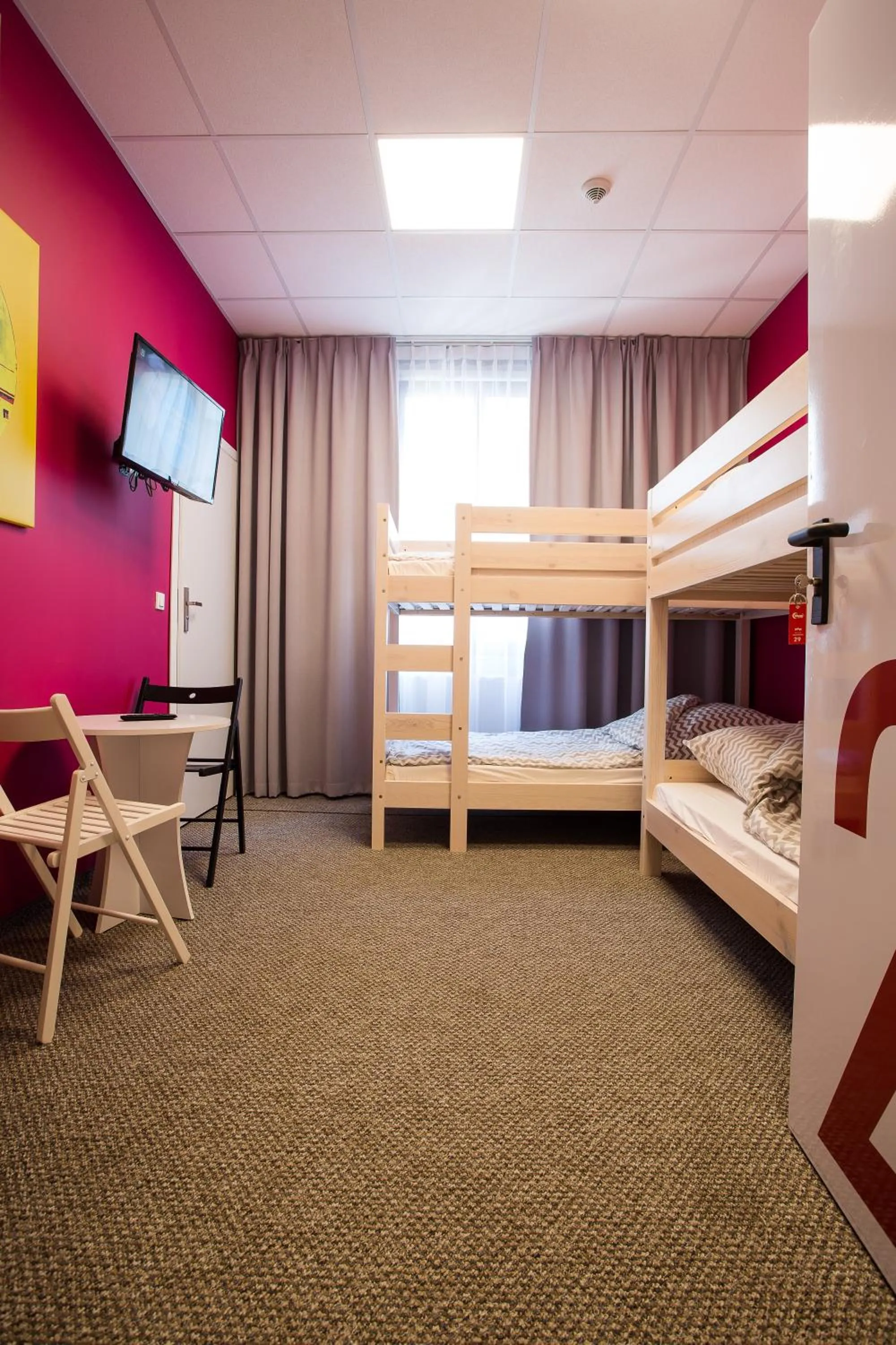 Photo of the whole room, Bed in Moon Hostel Poznań
