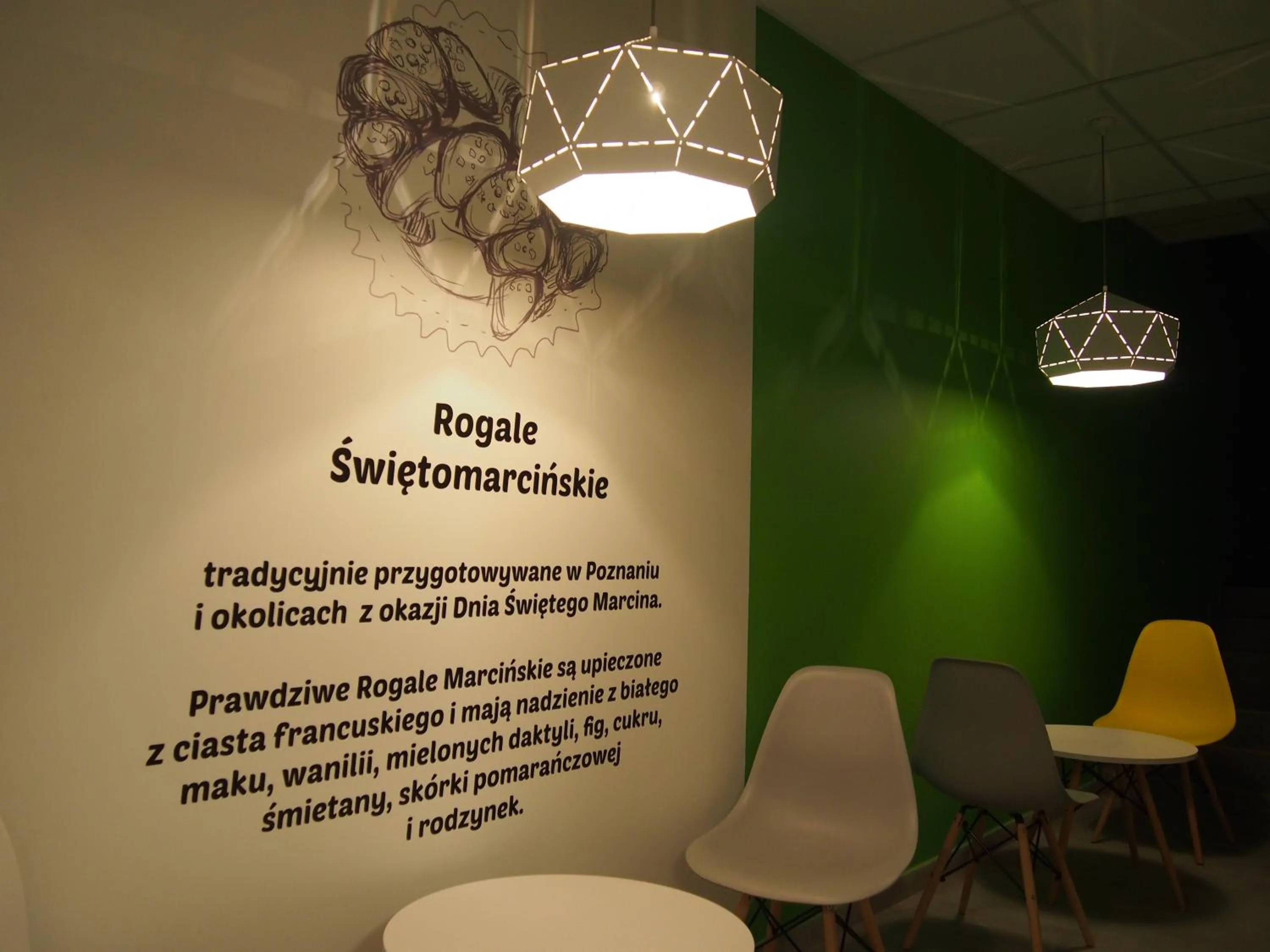 Decorative detail in Moon Hostel Poznań