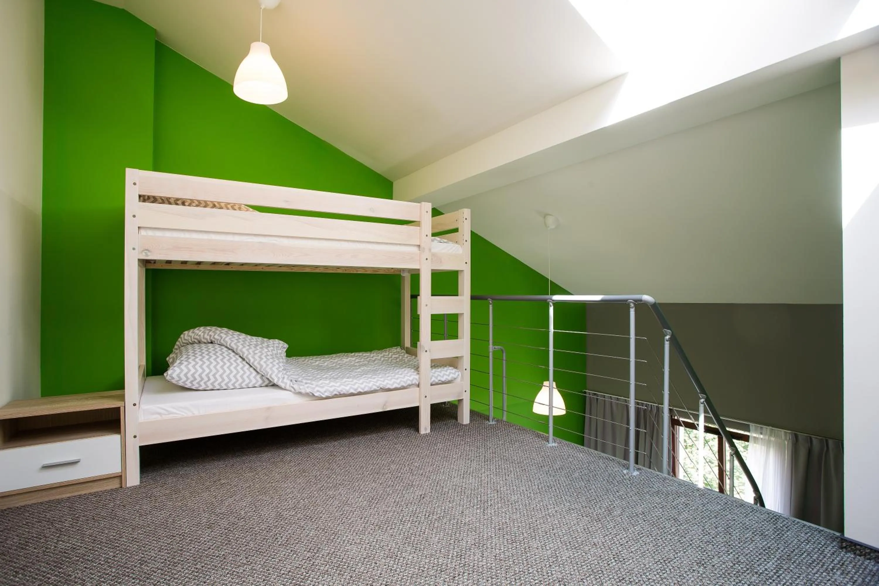 Photo of the whole room, Bed in Moon Hostel Poznań