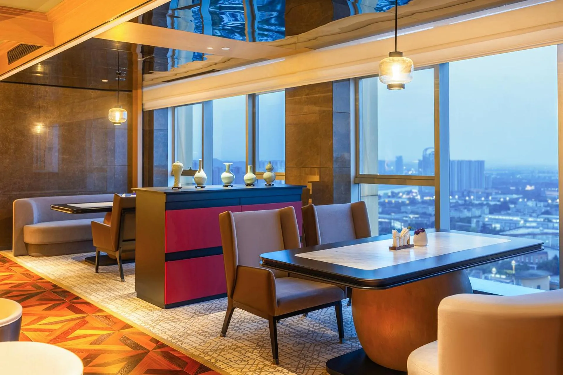 Seating area in Deyang Hamring Hotel