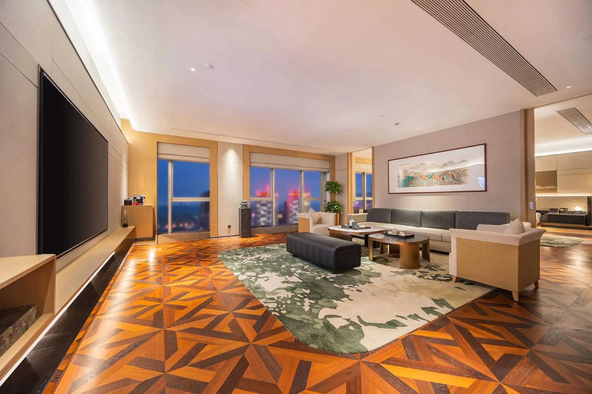 Living room in Deyang Hamring Hotel