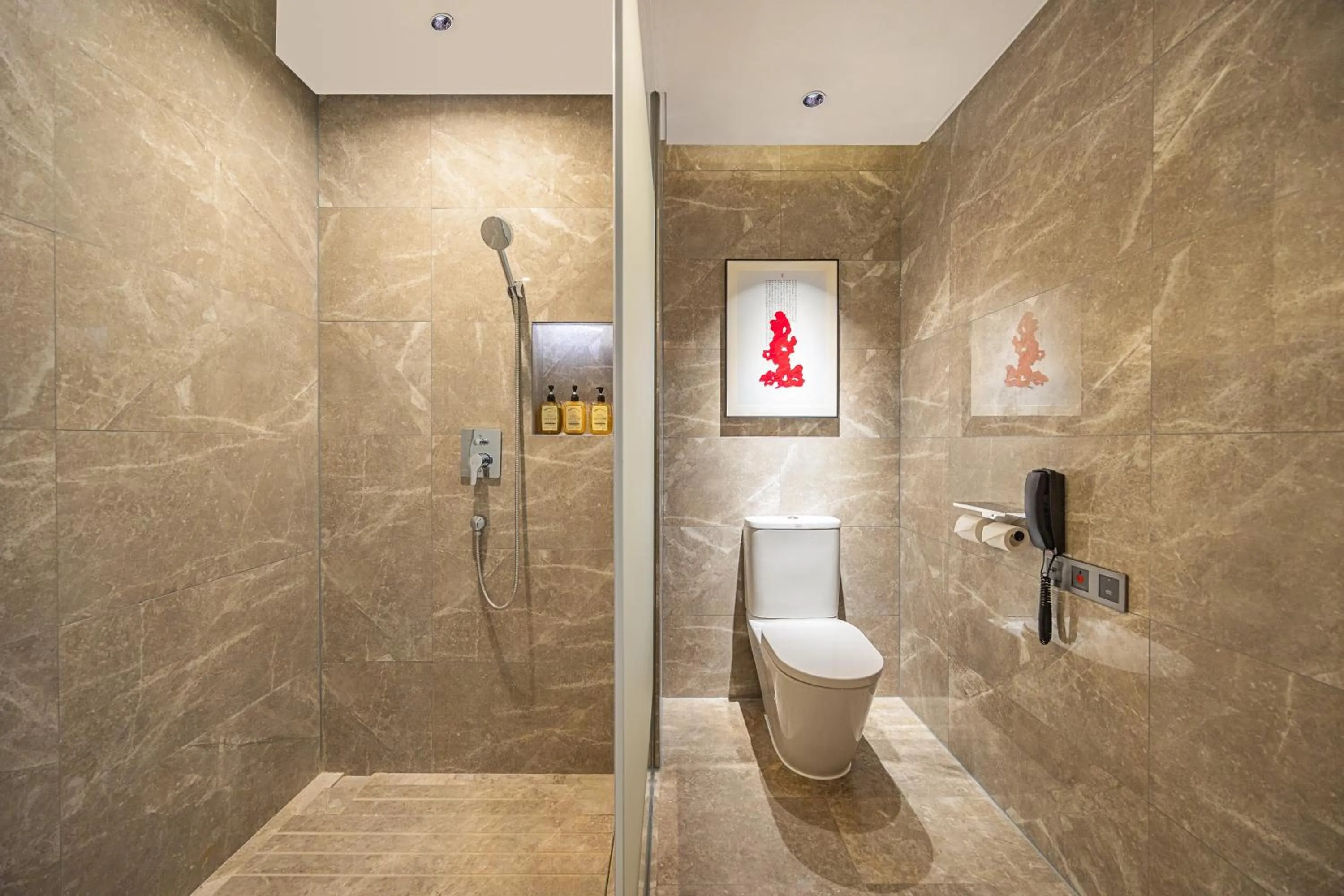 Toilet in Deyang Hamring Hotel