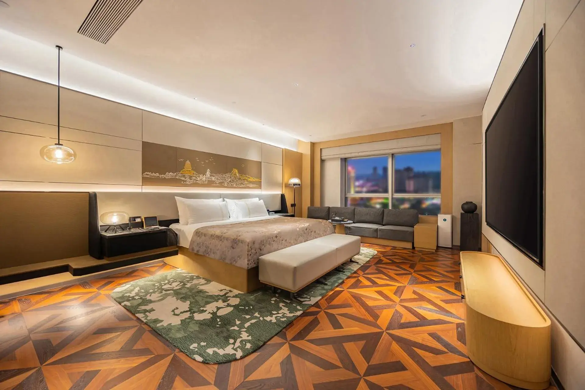 Presidential Suite in Deyang Hamring Hotel Presidential Suite in Deyang Hamring Hotel