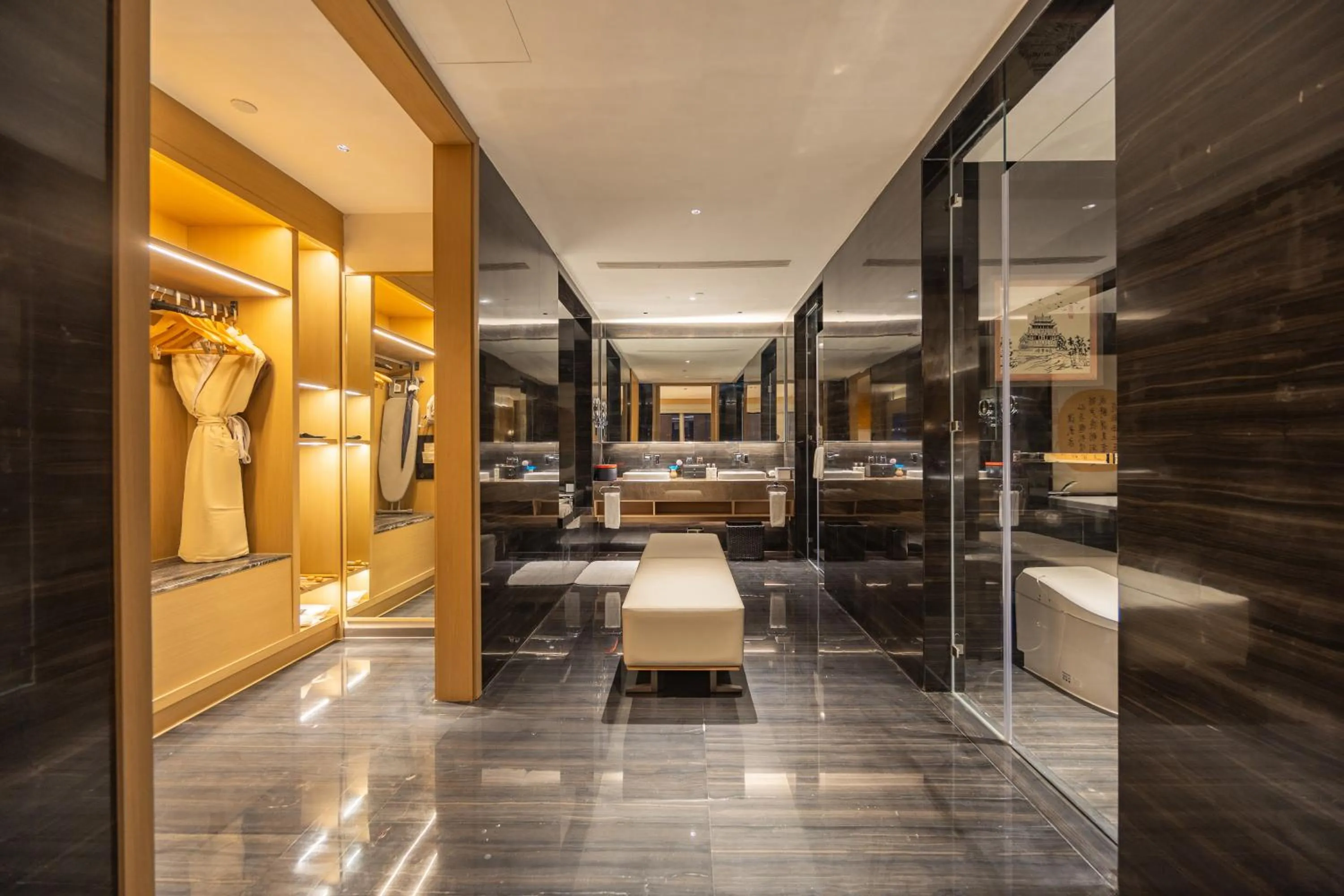 Toilet in Deyang Hamring Hotel