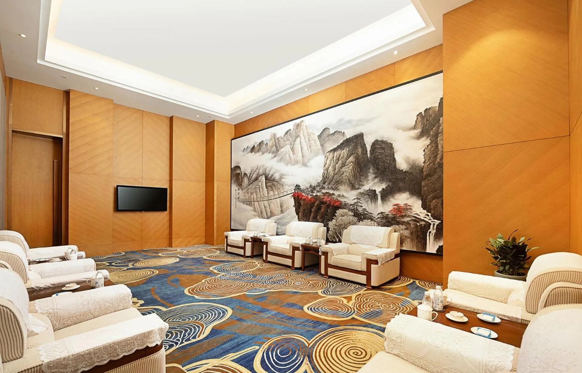 Meeting/conference room in Deyang Hamring Hotel
