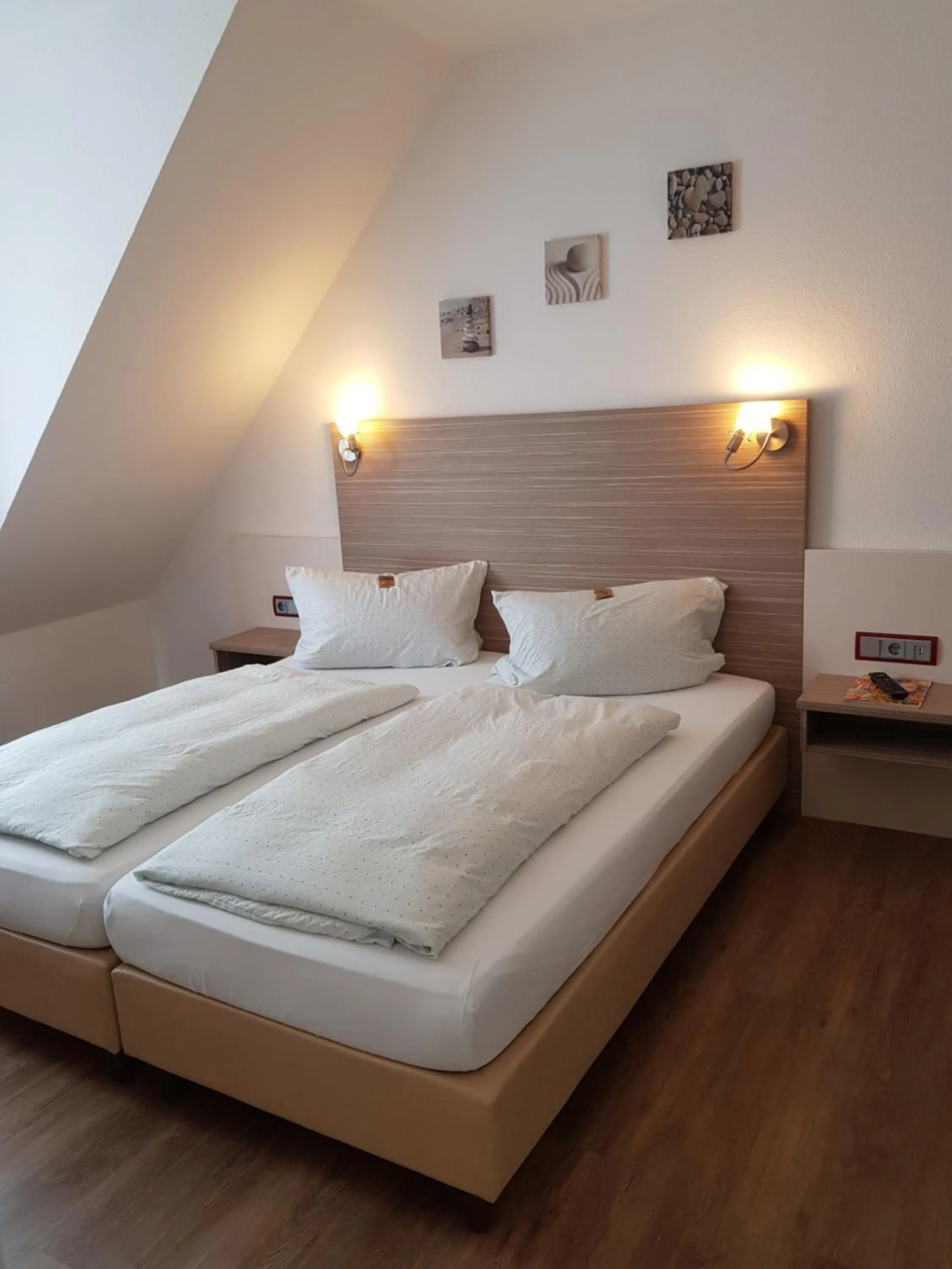 Photo of the whole room, Bed in Hotel Mühleneck