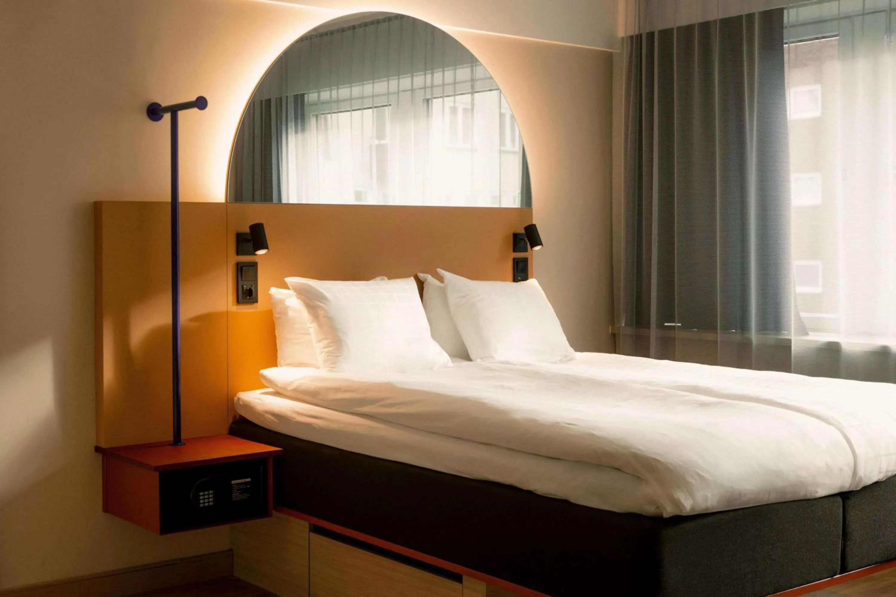 Bedroom, Bed in Scandic Go, Sankt Eriksgatan 20