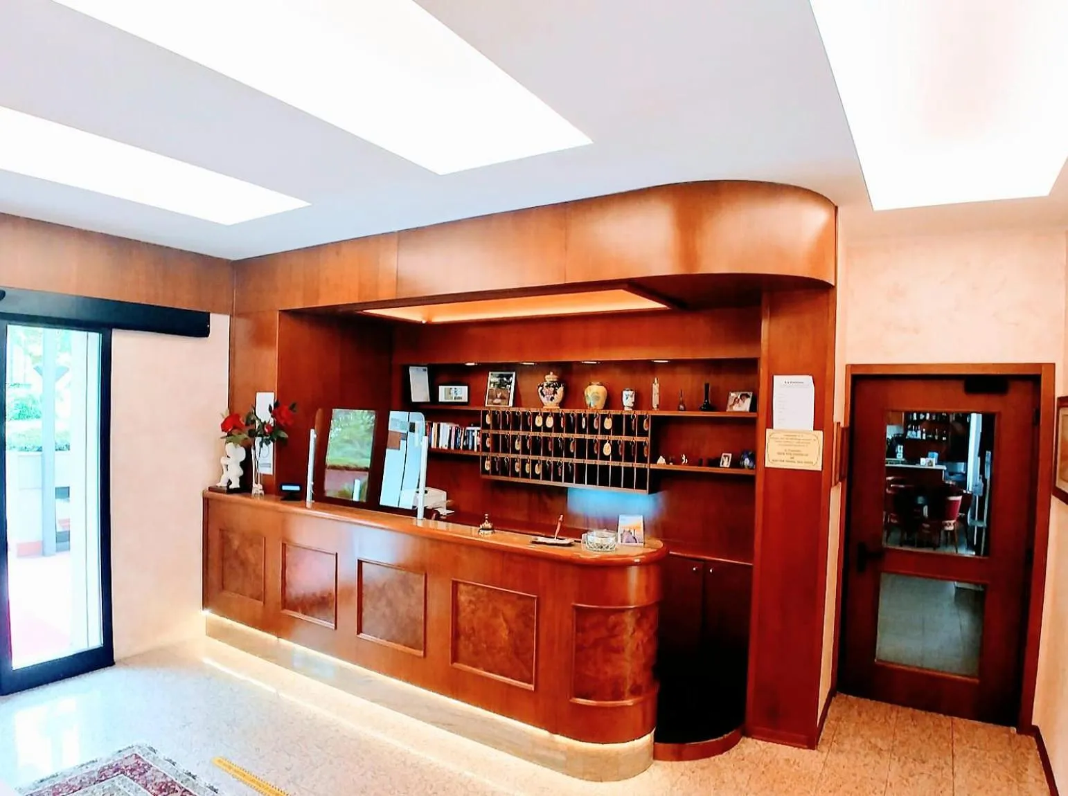 Lobby or reception in Hotel Carancini