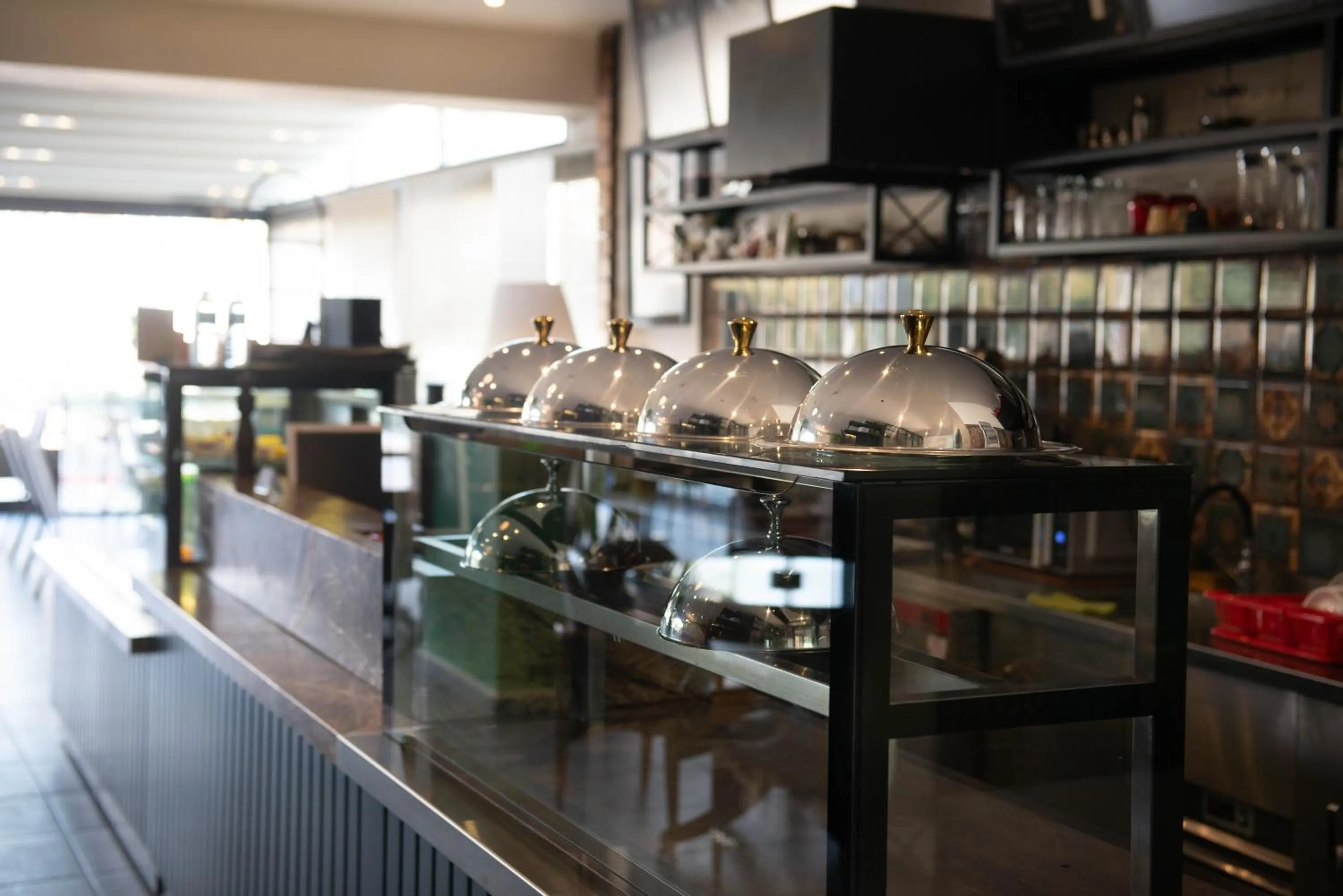 Kitchen or kitchenette in Hotel Simsek
