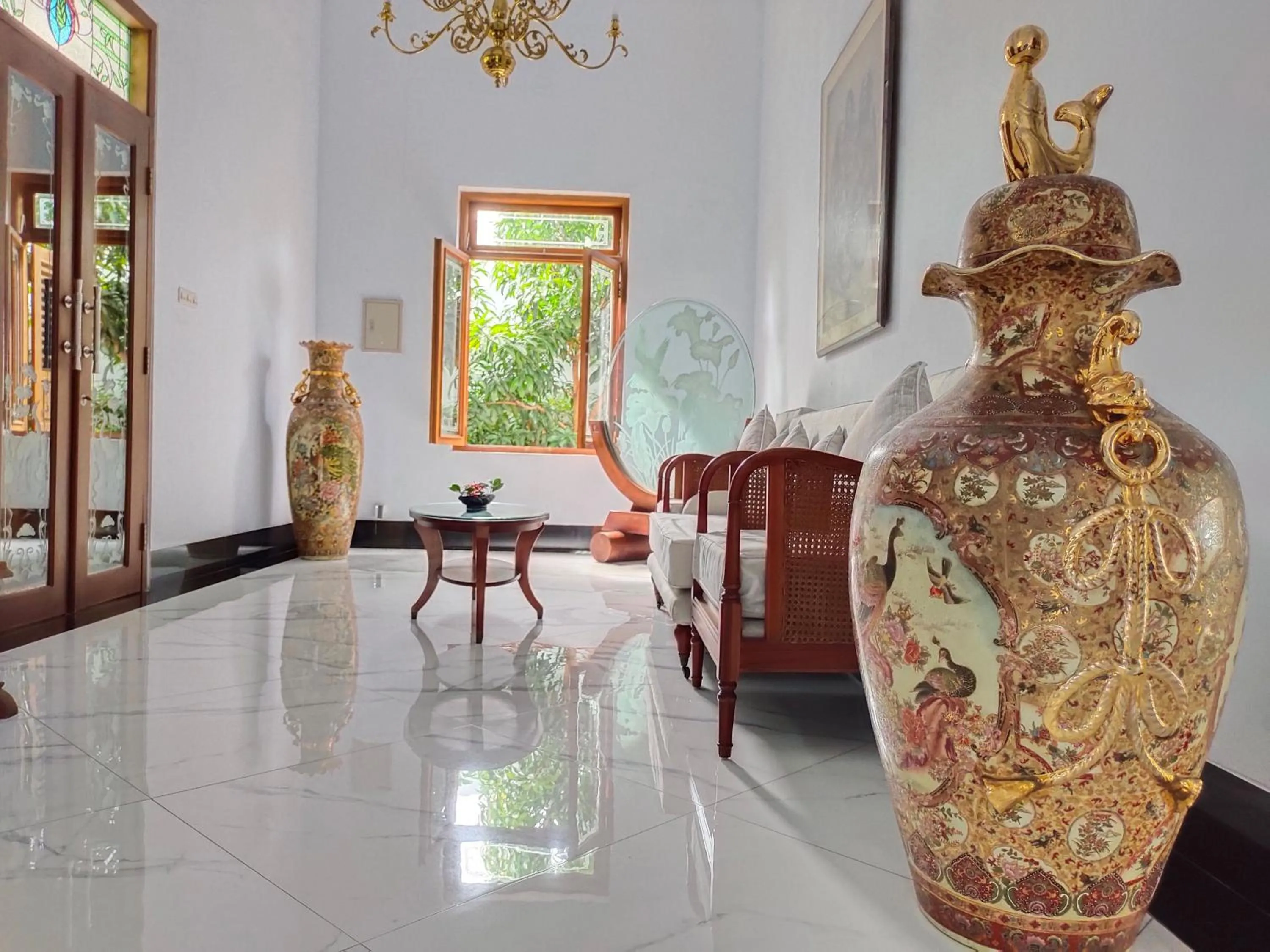 Lobby or reception in Griya Asih