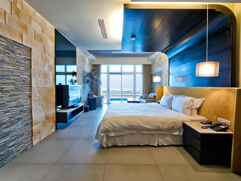 bunk bed, Bed in White House Hot Spring Beach Resort