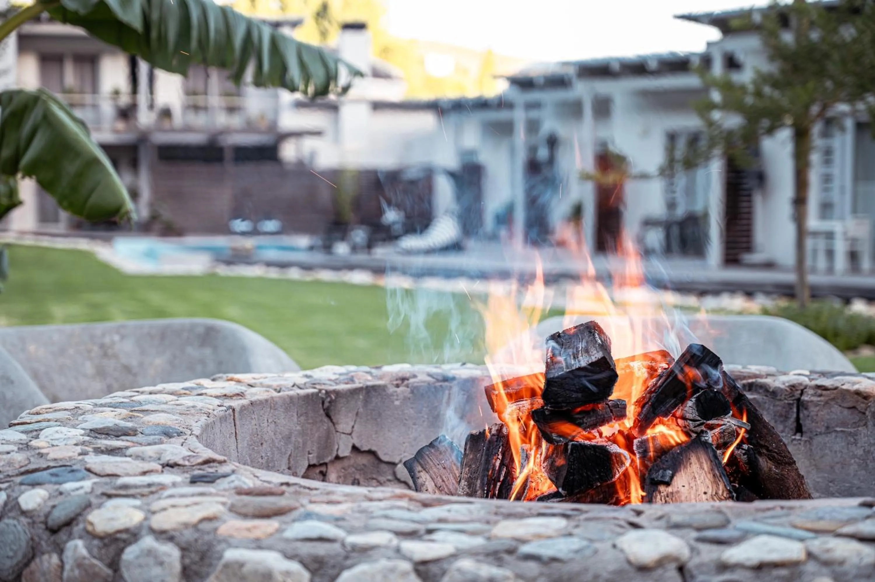 BBQ facilities in A Riverbed Guesthouse