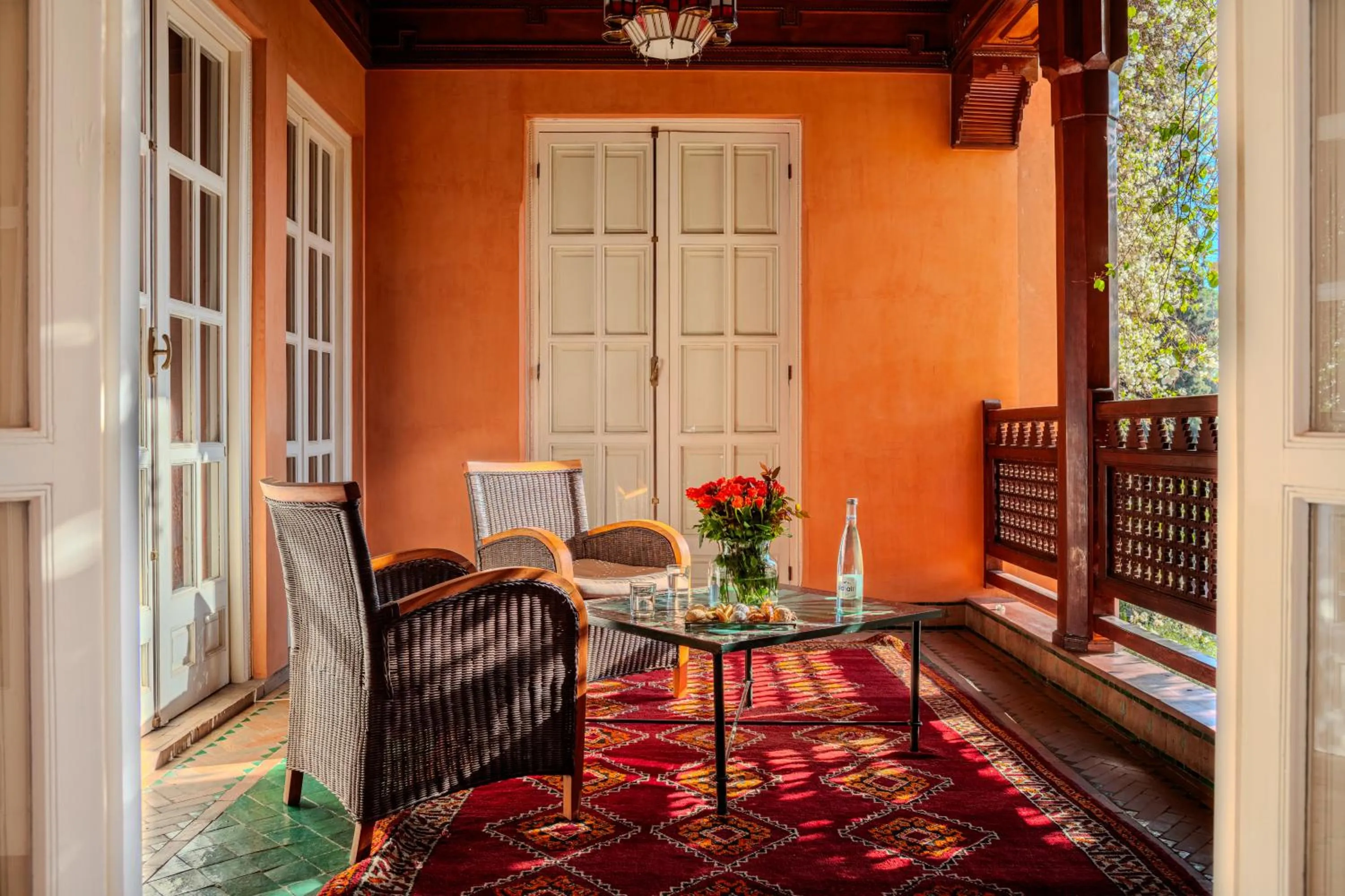 Patio in Dar Rhizlane, Palais Table d'hôtes & SPA