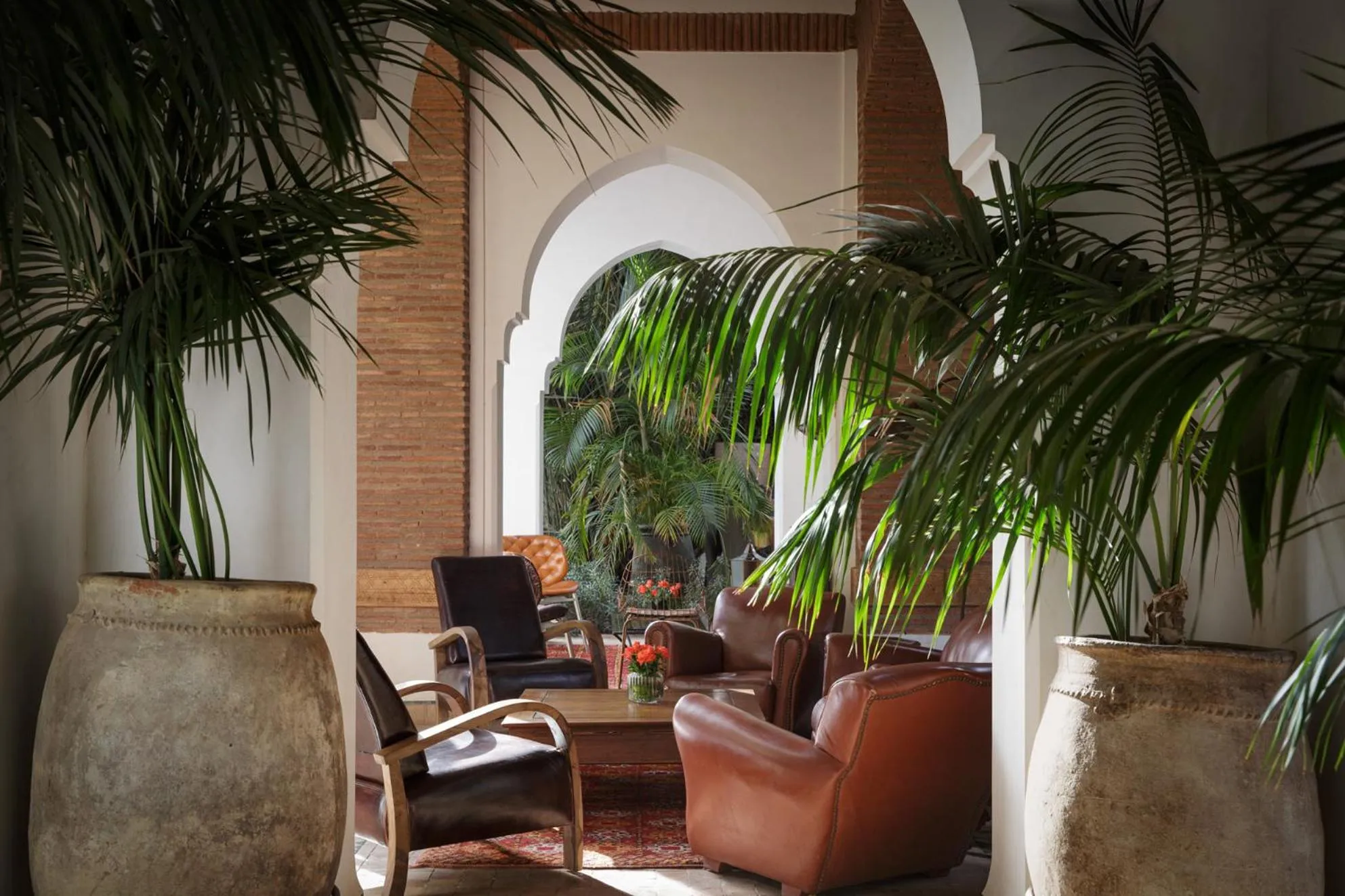 Lounge or bar in Dar Rhizlane, Palais Table d'hôtes & SPA