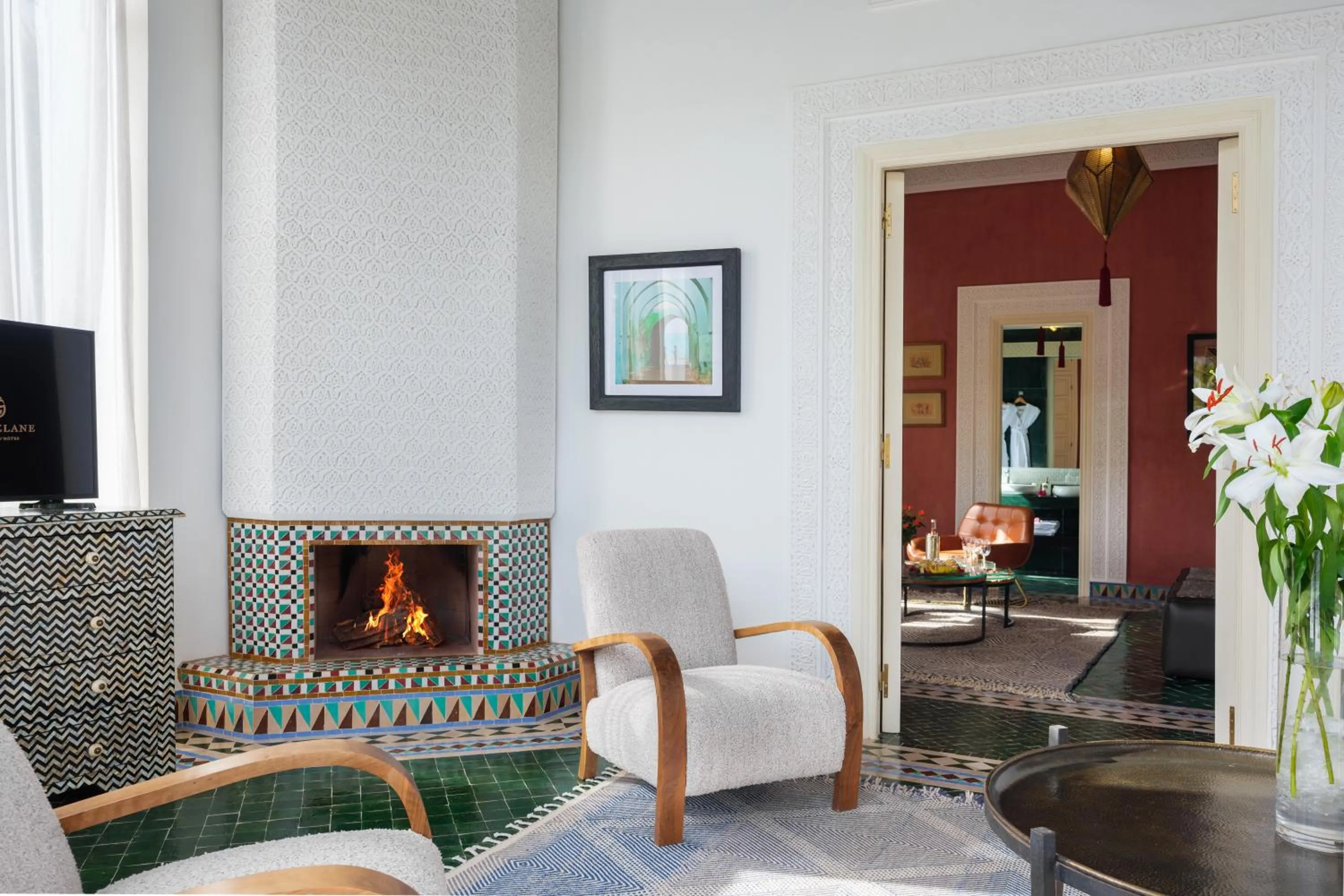 Bedroom in Dar Rhizlane, Palais Table d'hôtes & SPA