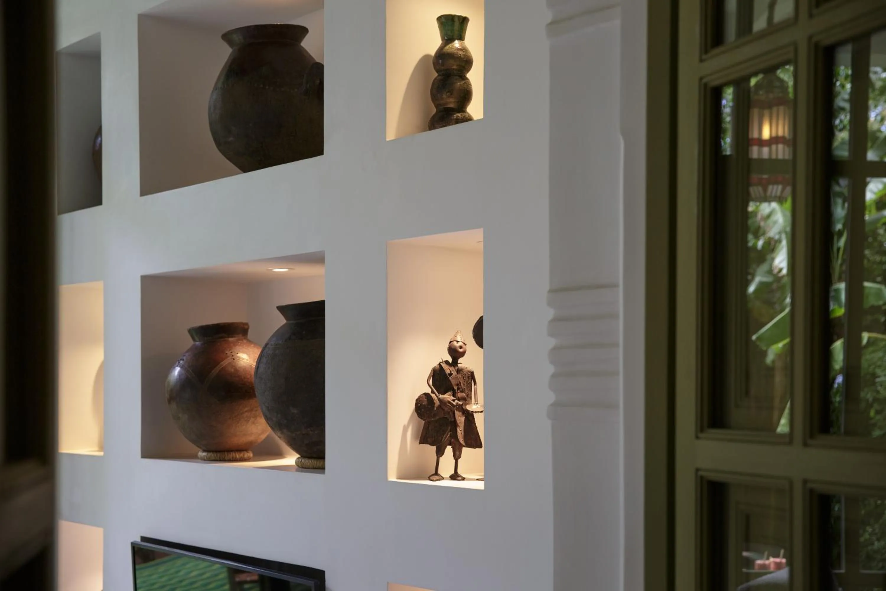 Decorative detail in Dar Rhizlane, Palais Table d'hôtes & SPA