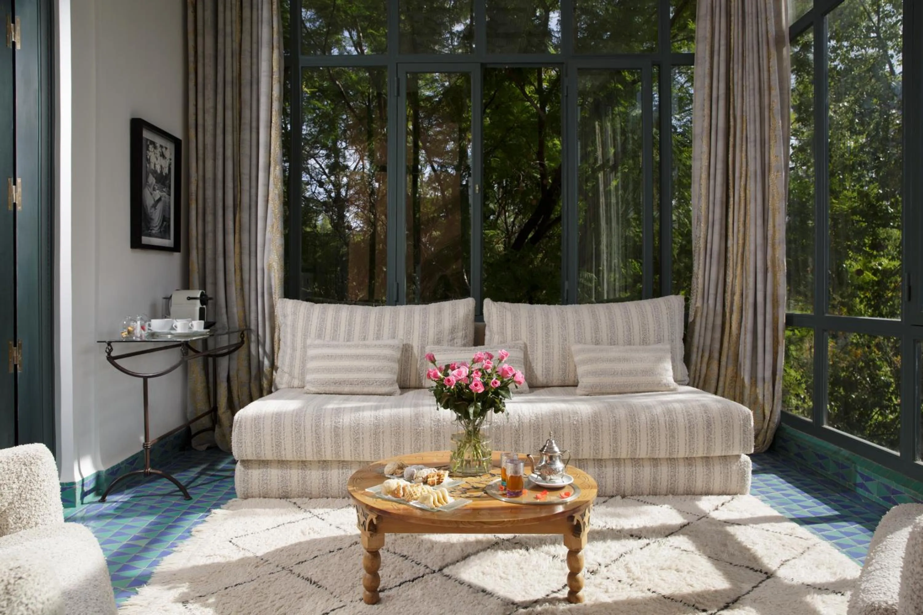 Patio in Dar Rhizlane, Palais Table d'hôtes & SPA