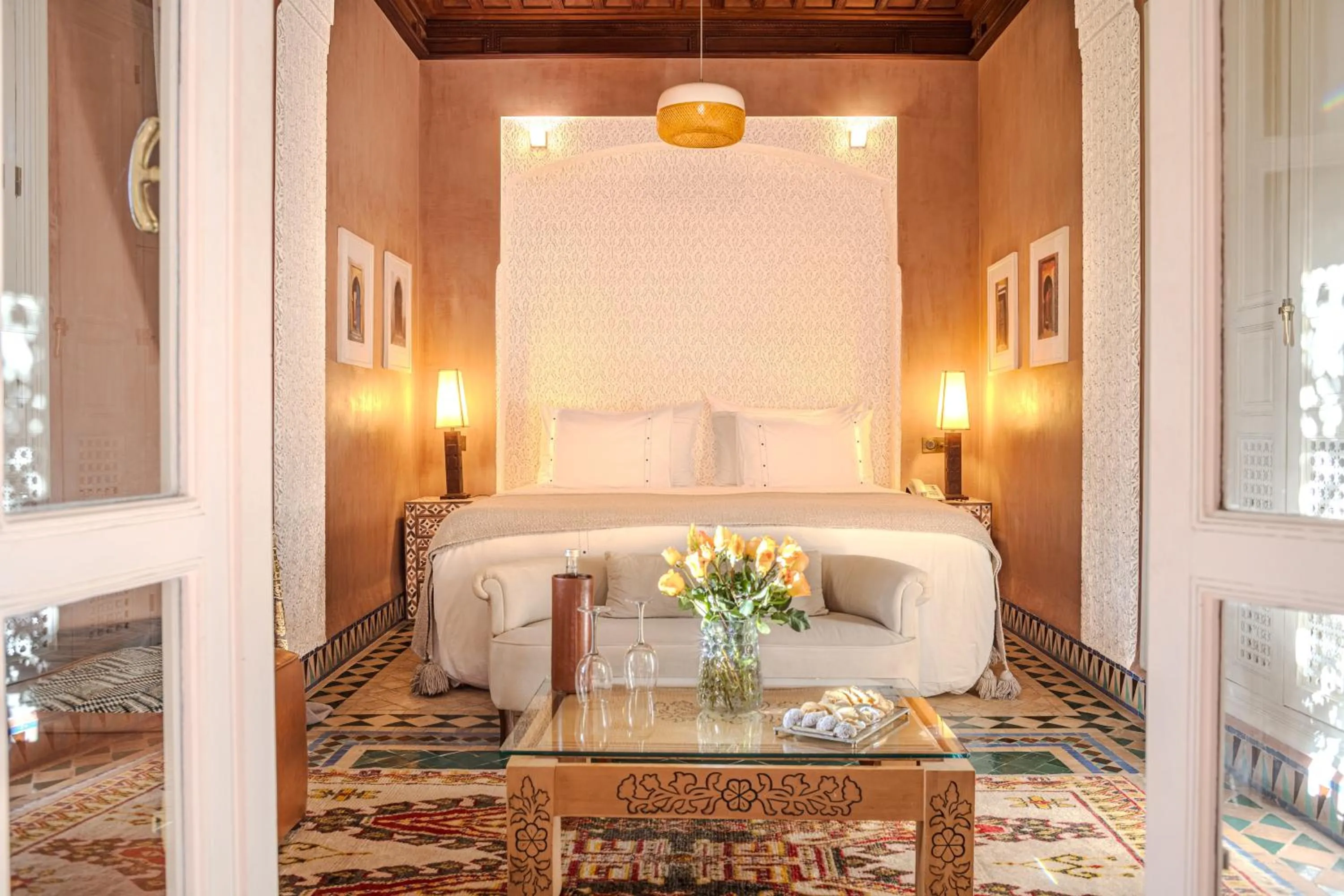 Bedroom, Bed in Dar Rhizlane, Palais Table d'hôtes & SPA