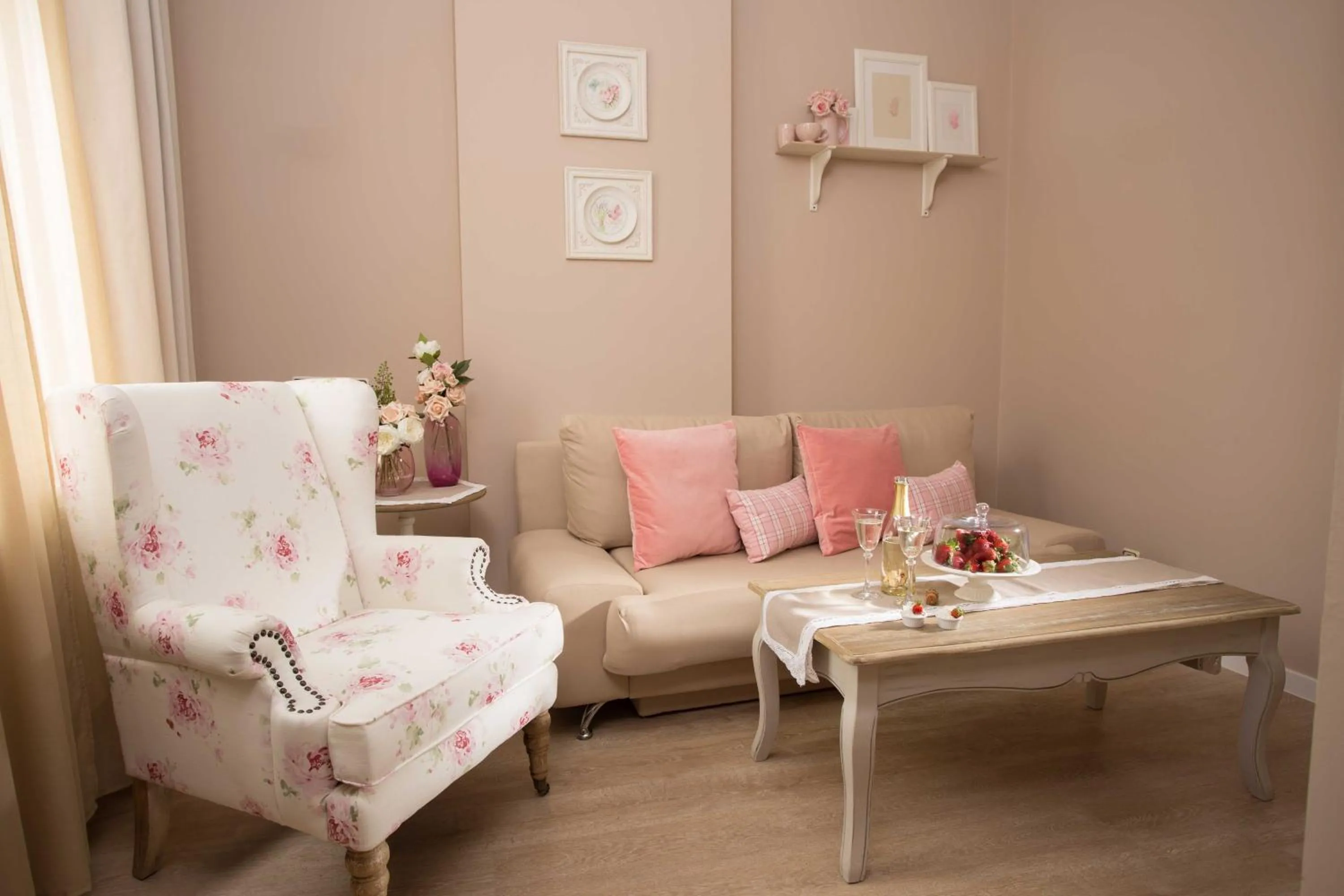 Bed in Family hotel The Castle