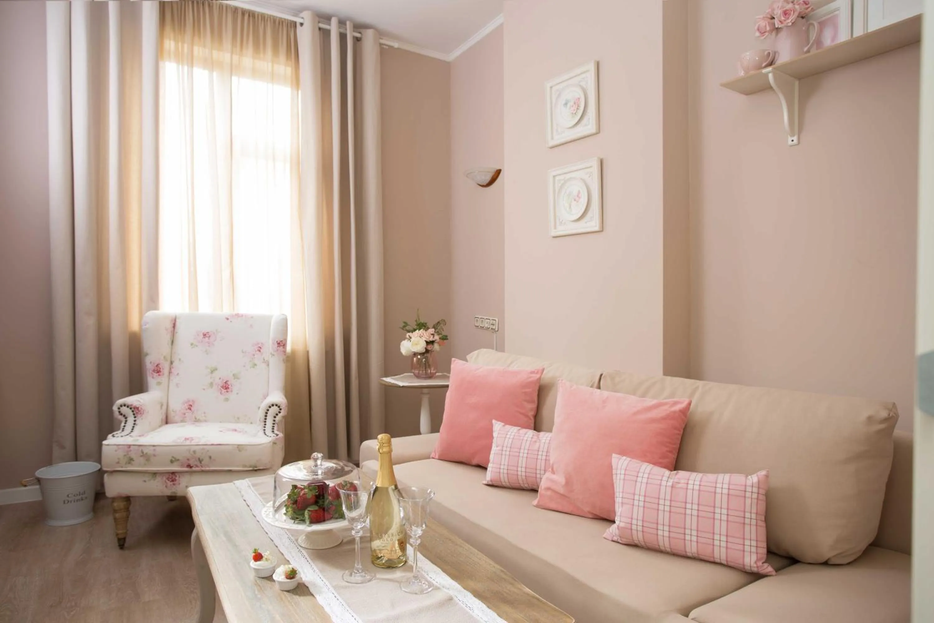 Bed in Family hotel The Castle