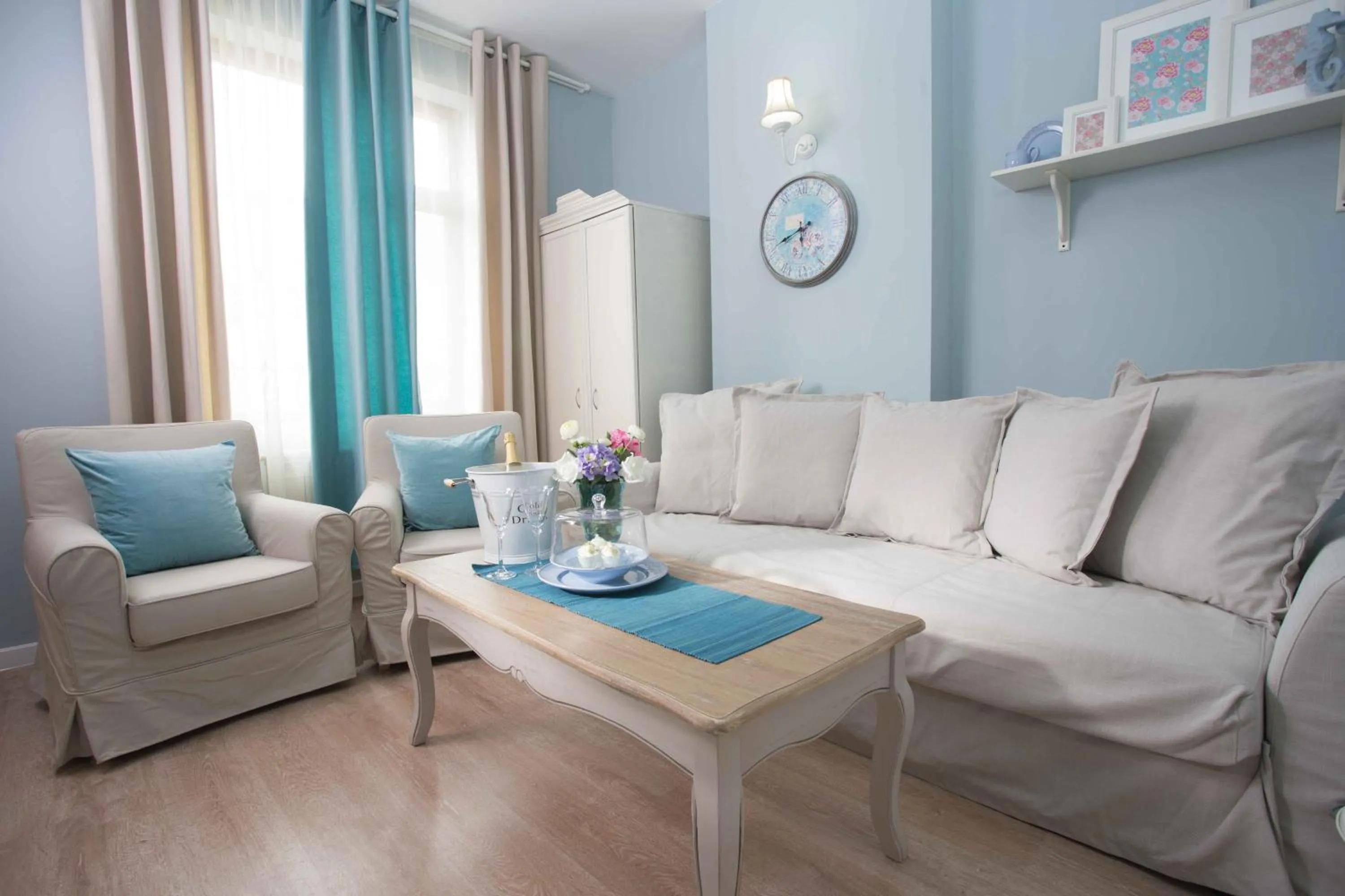 Bed in Family hotel The Castle