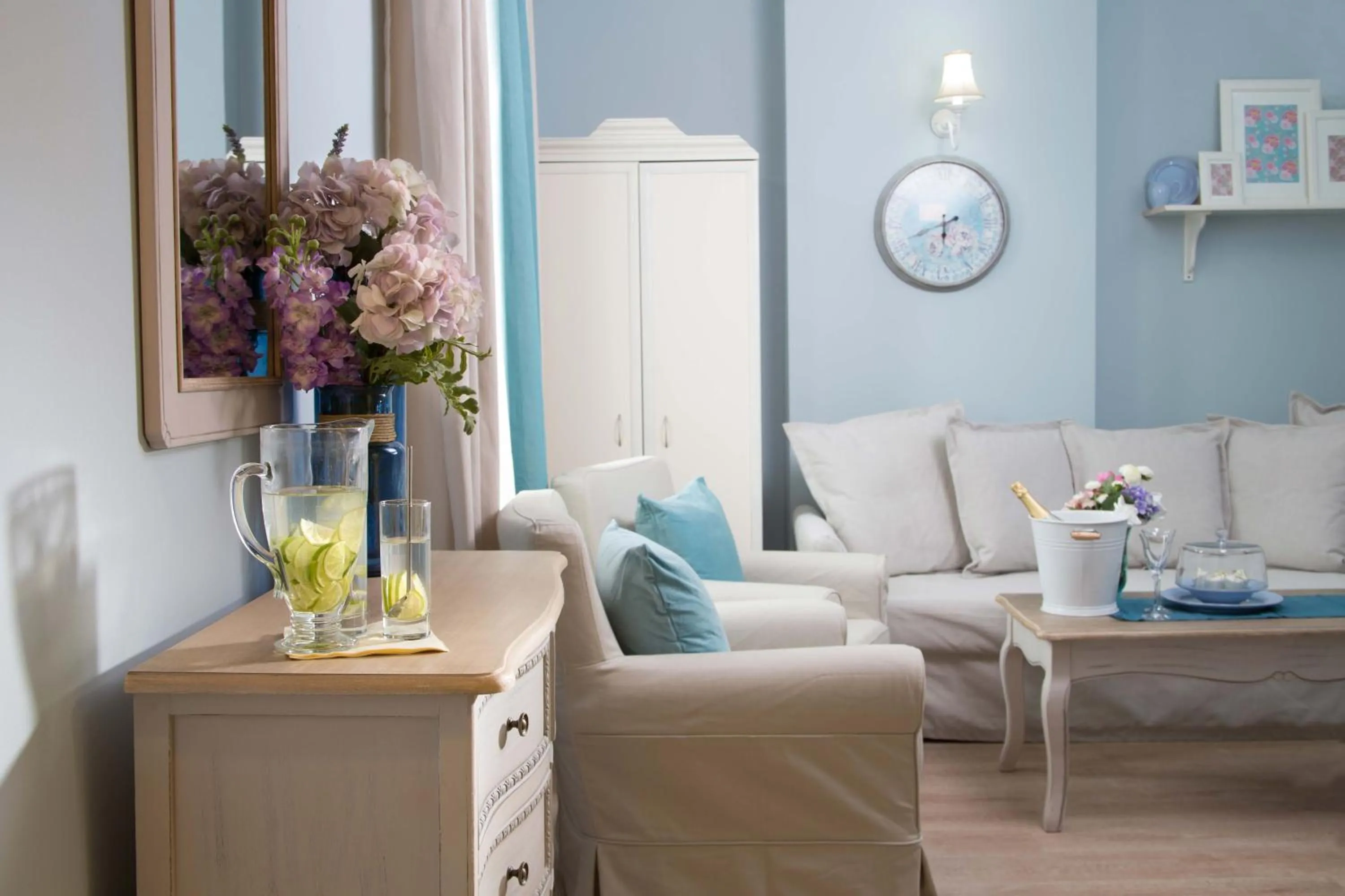 Bed in Family hotel The Castle