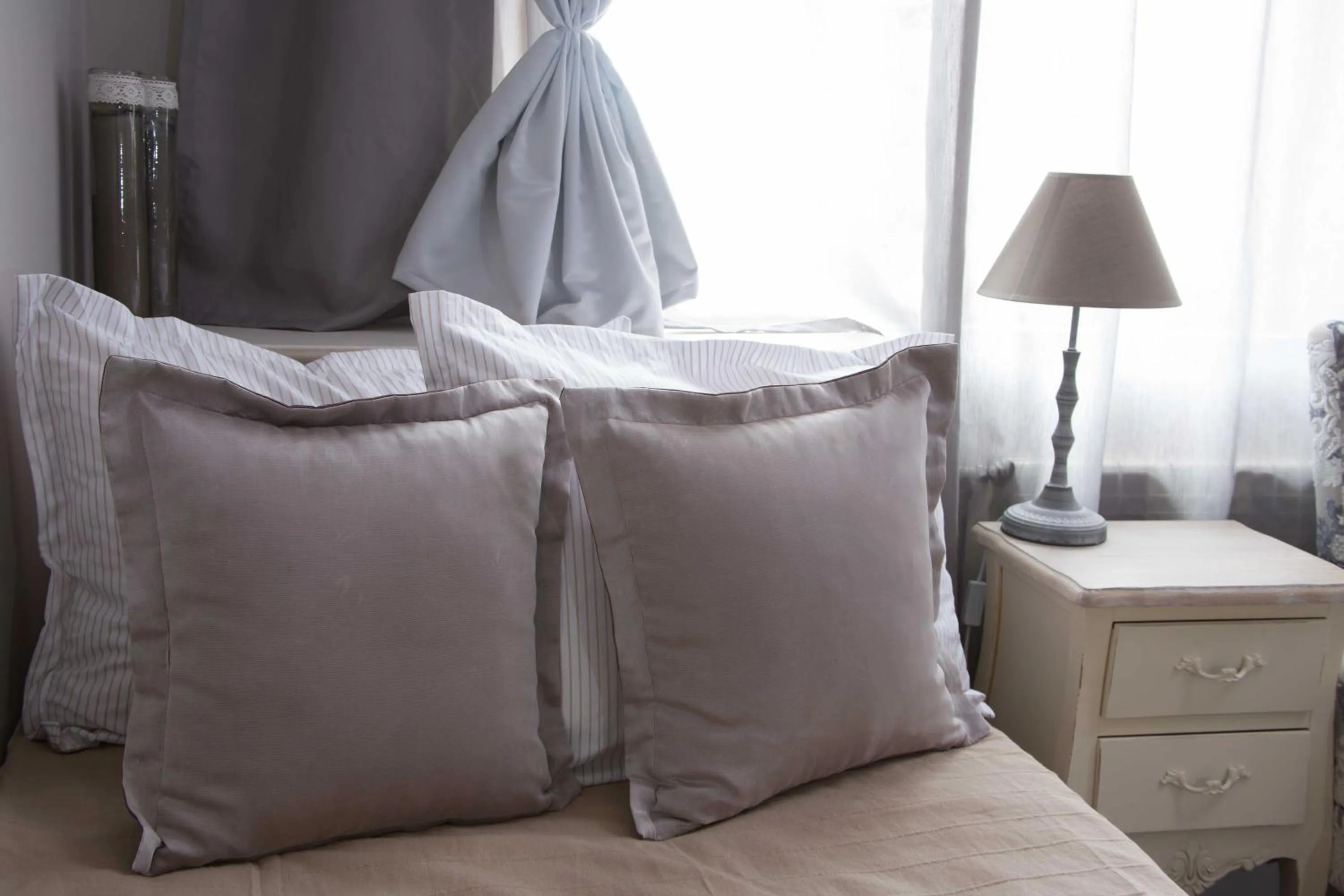 Bed in Family hotel The Castle