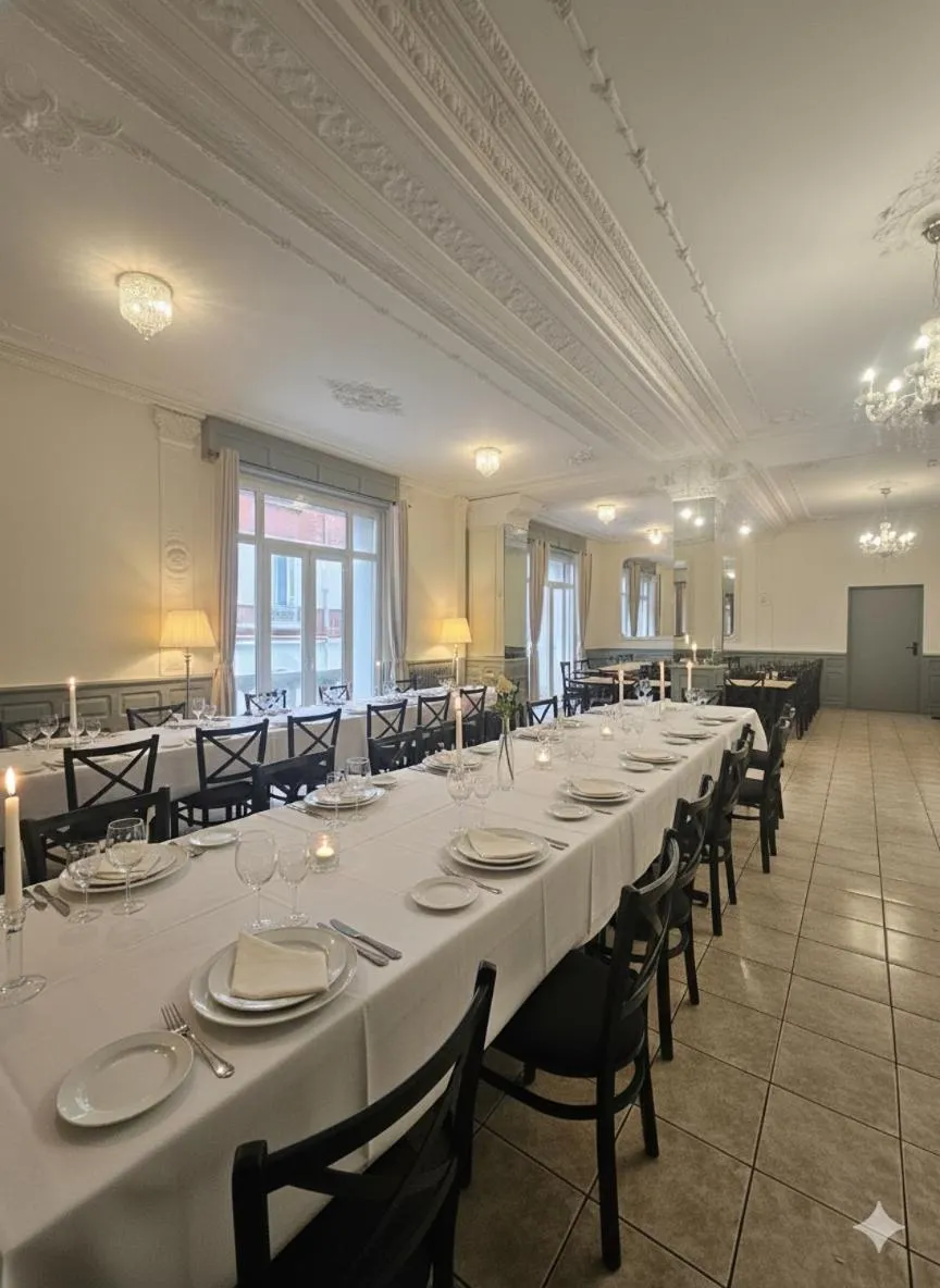 Restaurant/places to eat in Hôtel Myosotis