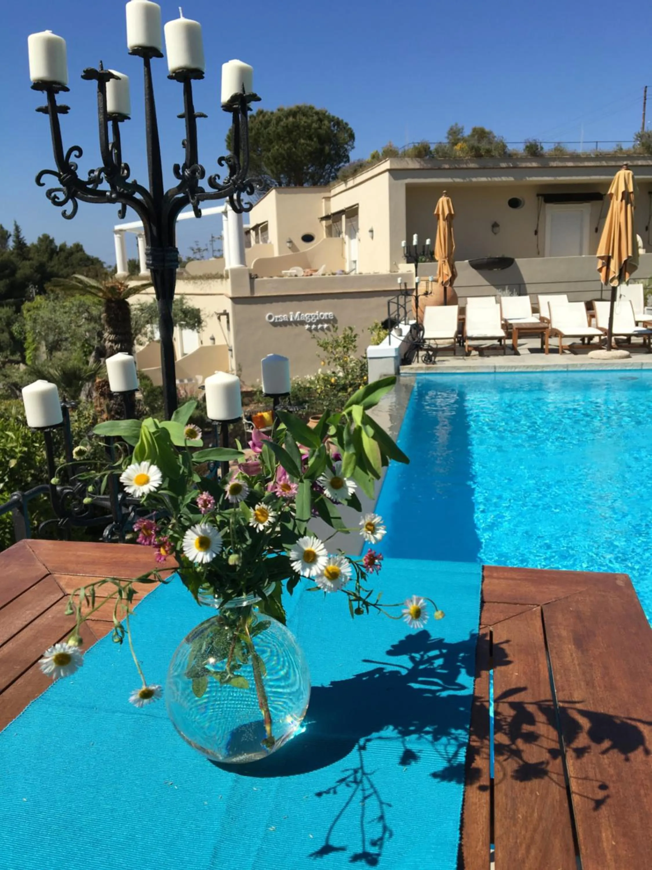 Swimming pool in Hotel Orsa Maggiore