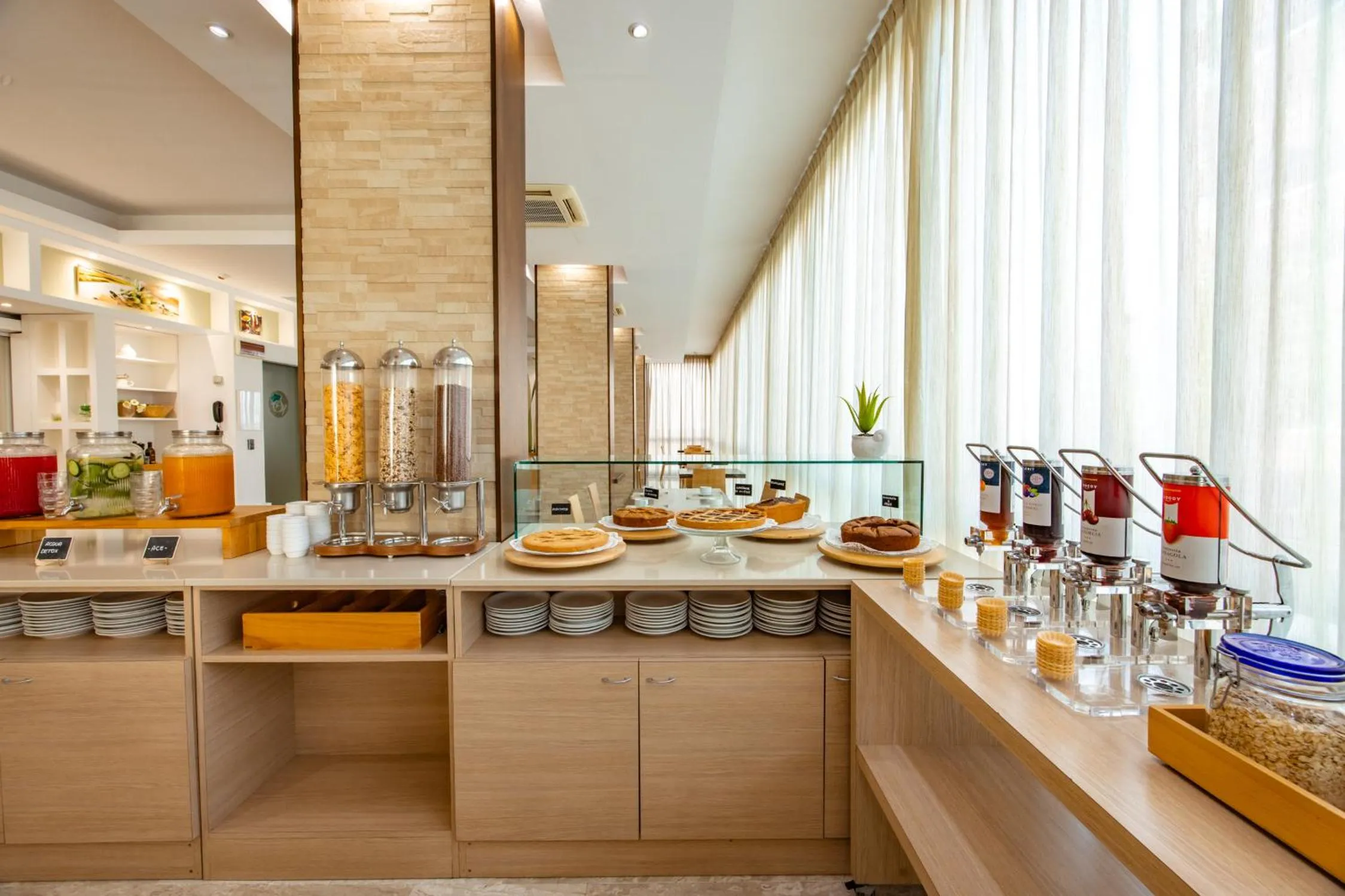 Breakfast in Hotel Tabor