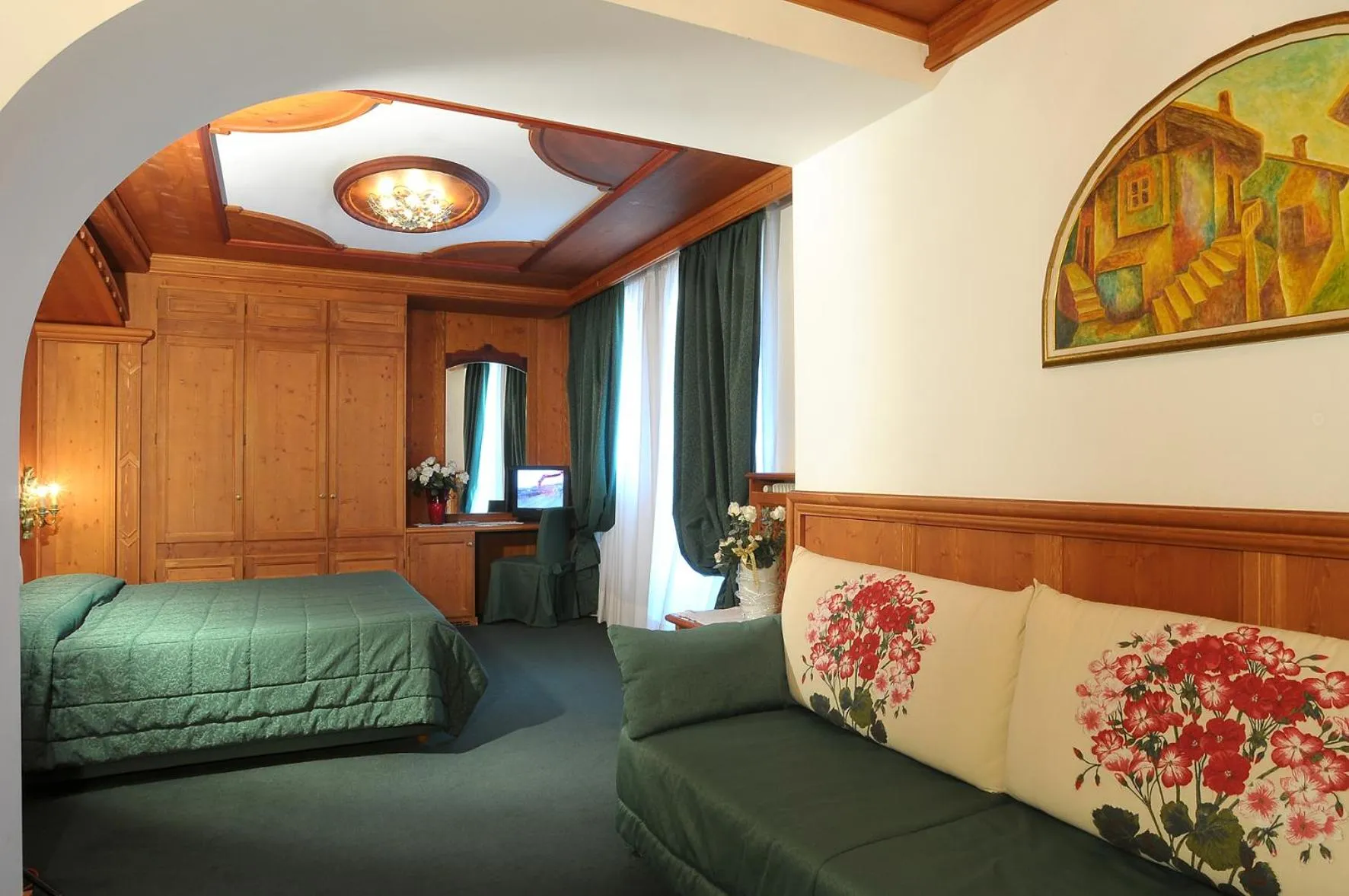 Photo of the whole room, Bed in Sporthotel Europa Sul Lago