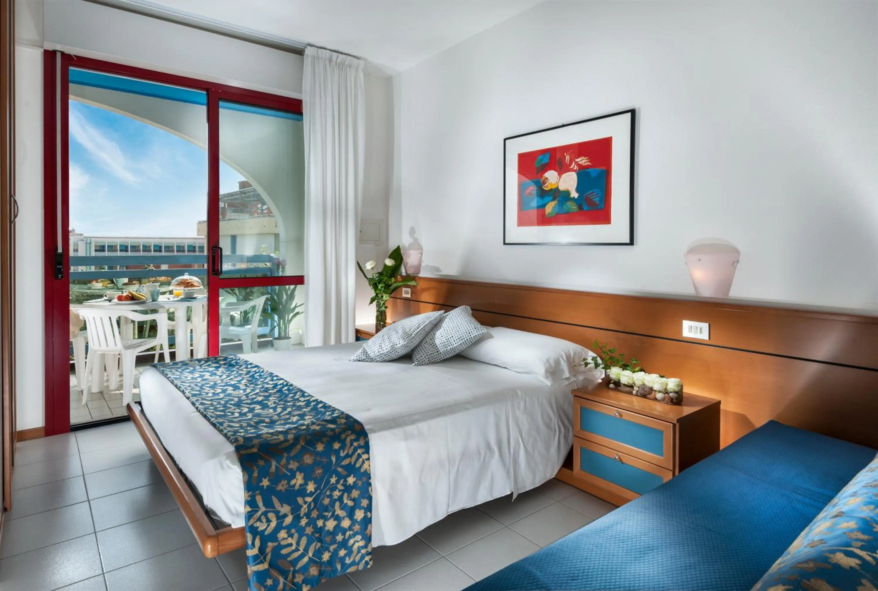 Bed in Princess Aparthotel