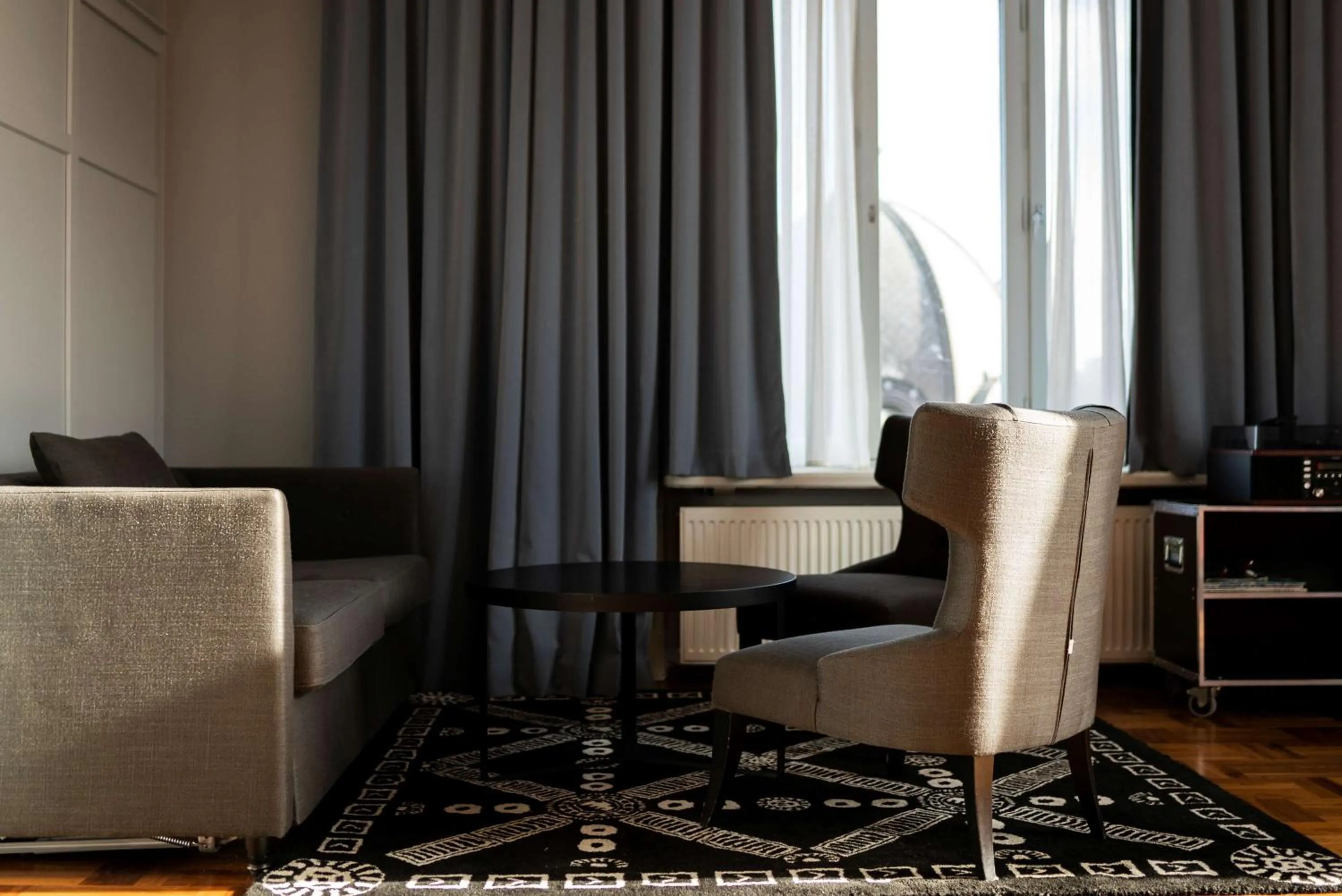 Bedroom in Scandic Grand Central