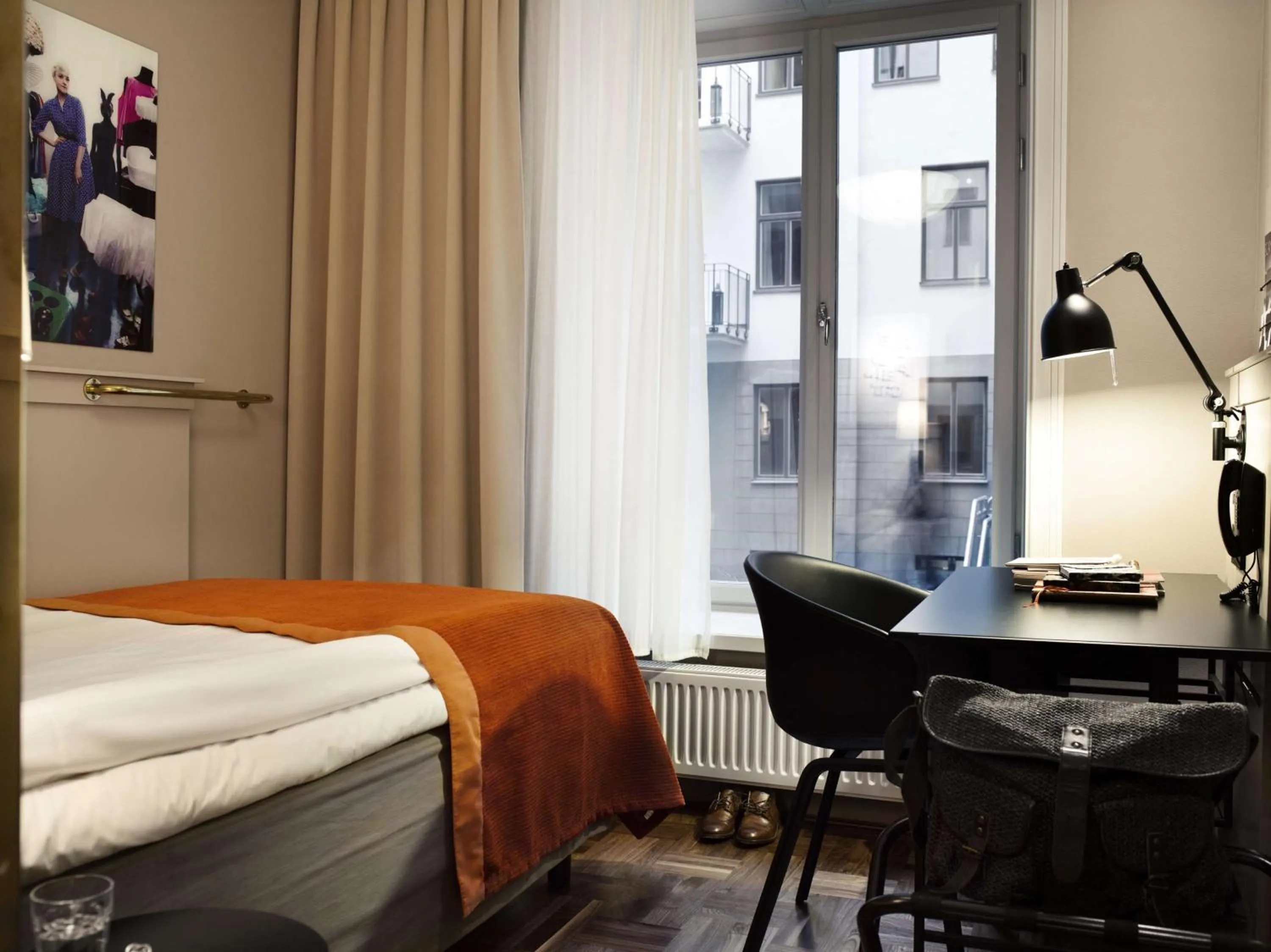 Photo of the whole room, Bed in Scandic Grand Central