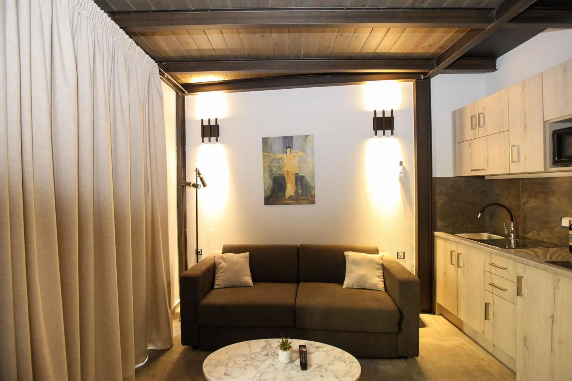 Living room in Medusa Apartments