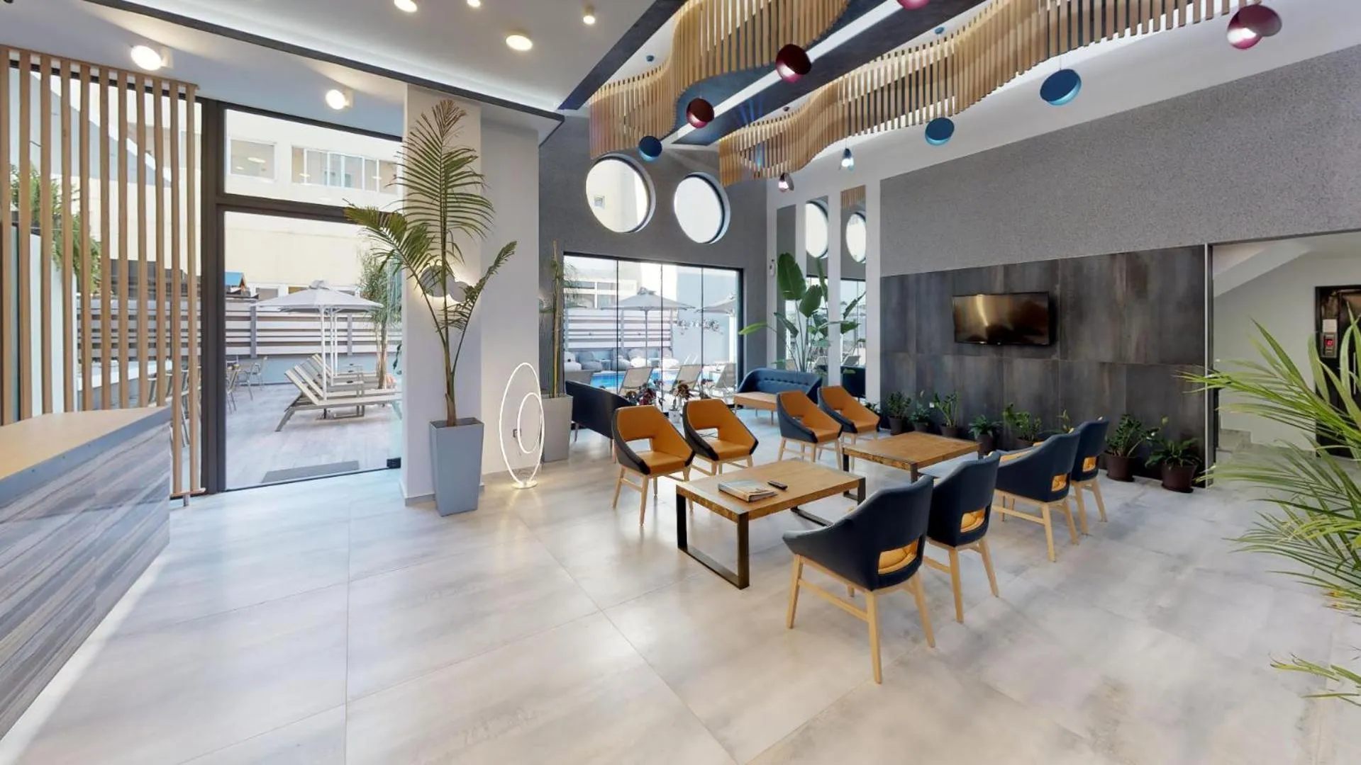 Lobby or reception in Medusa Apartments