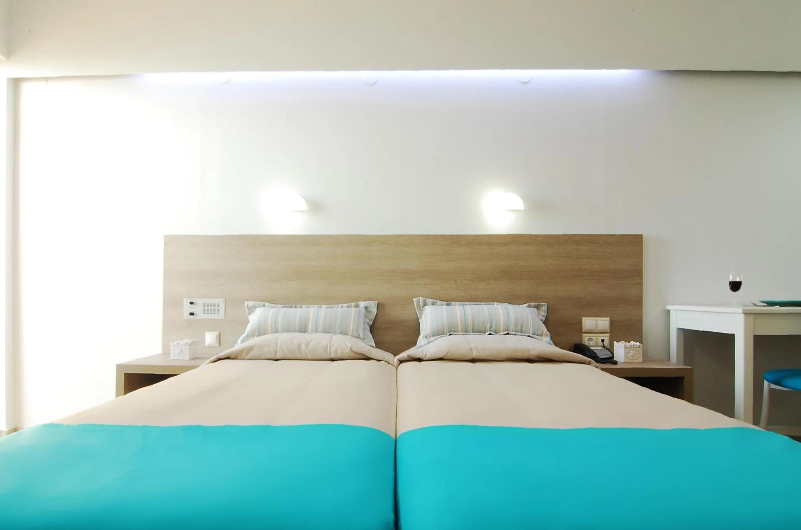 Bed in Medusa Apartments