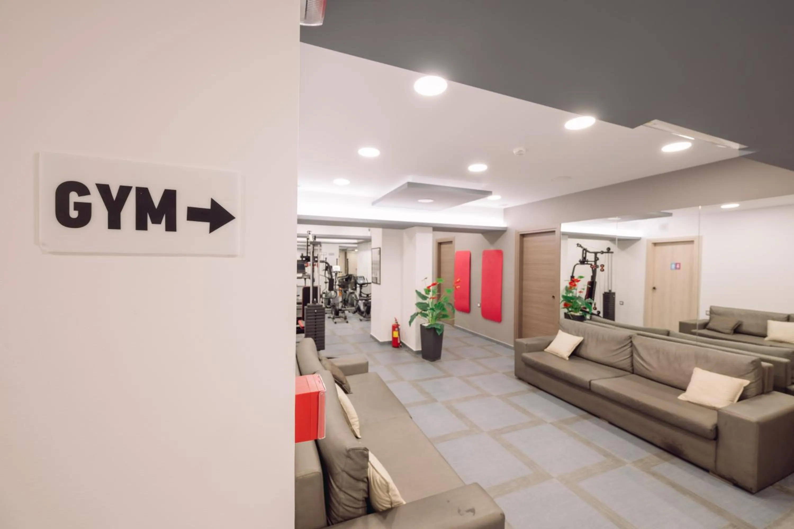 Fitness centre/facilities in Medusa Apartments