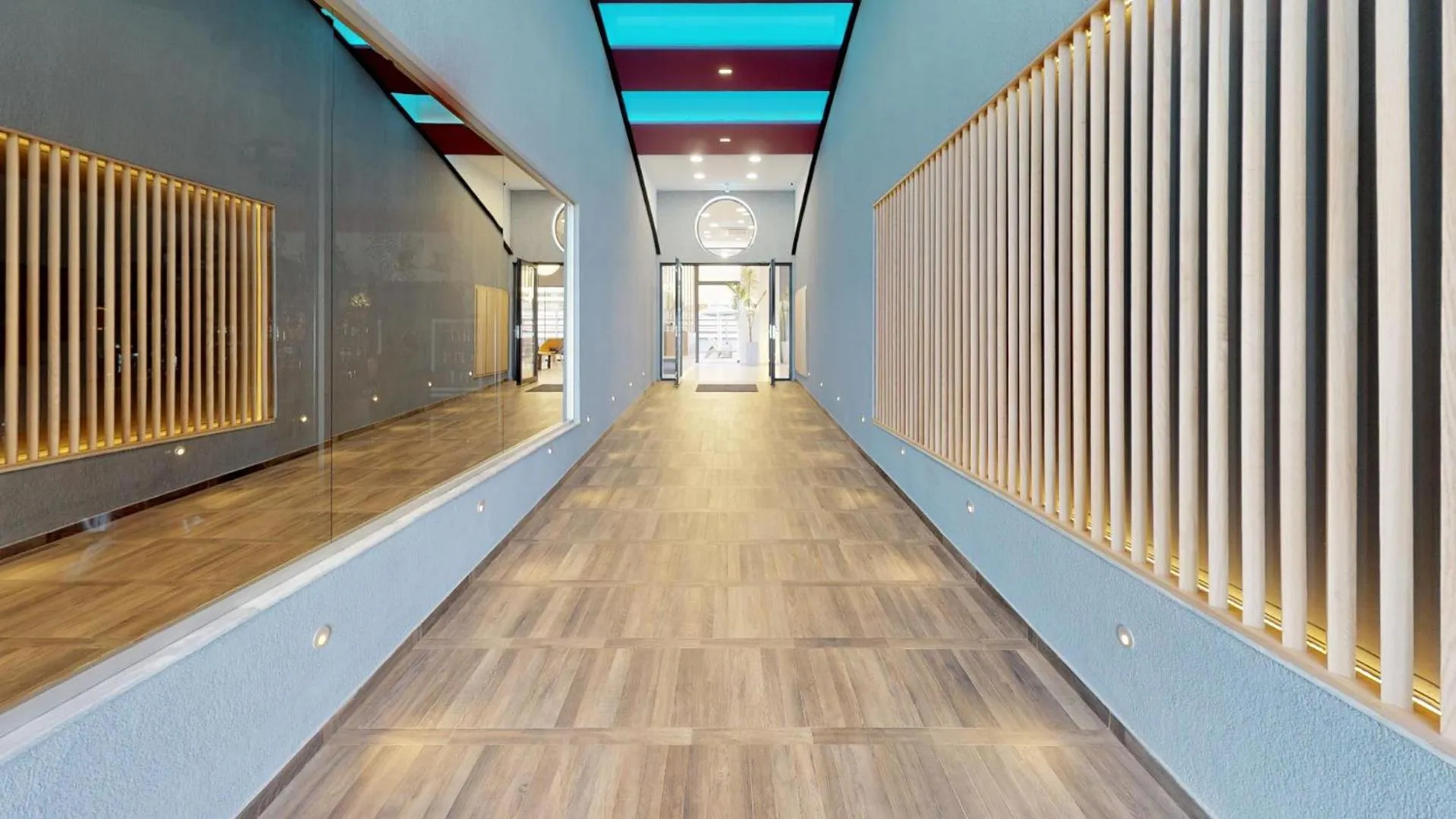 Facade/entrance in Medusa Apartments