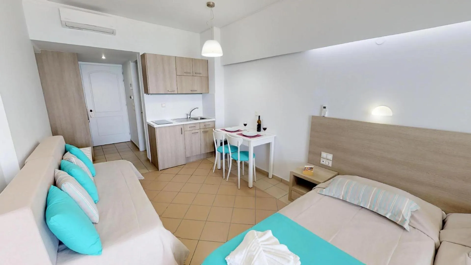 Living room in Medusa Apartments