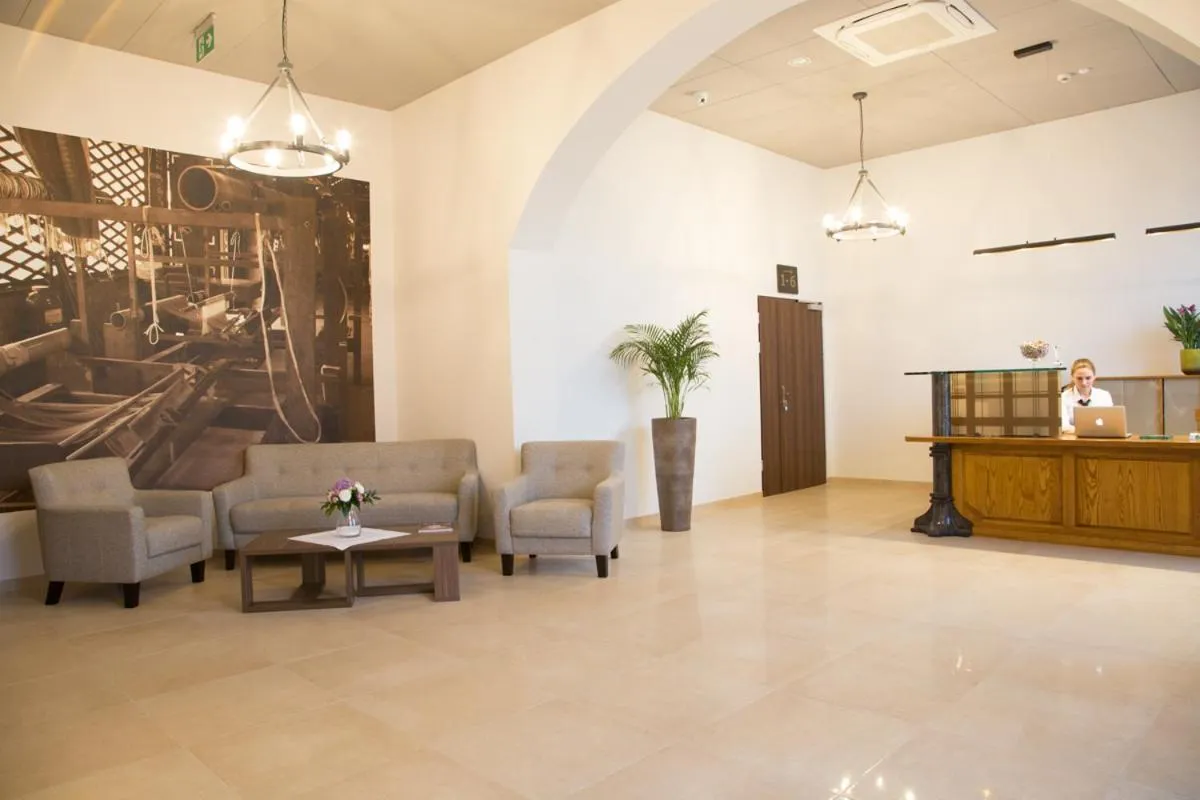 Living room in Glas-Hotel 4*