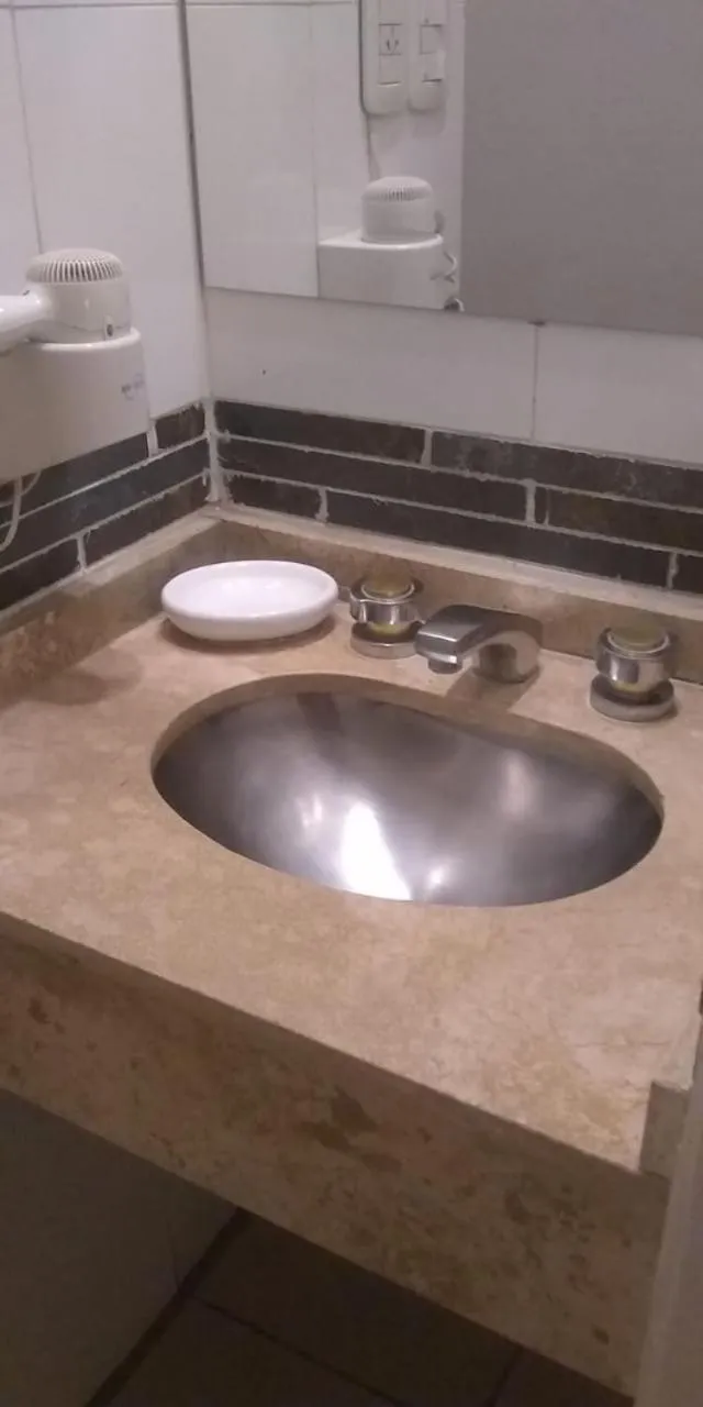 Bathroom in Apart Hotel Maue