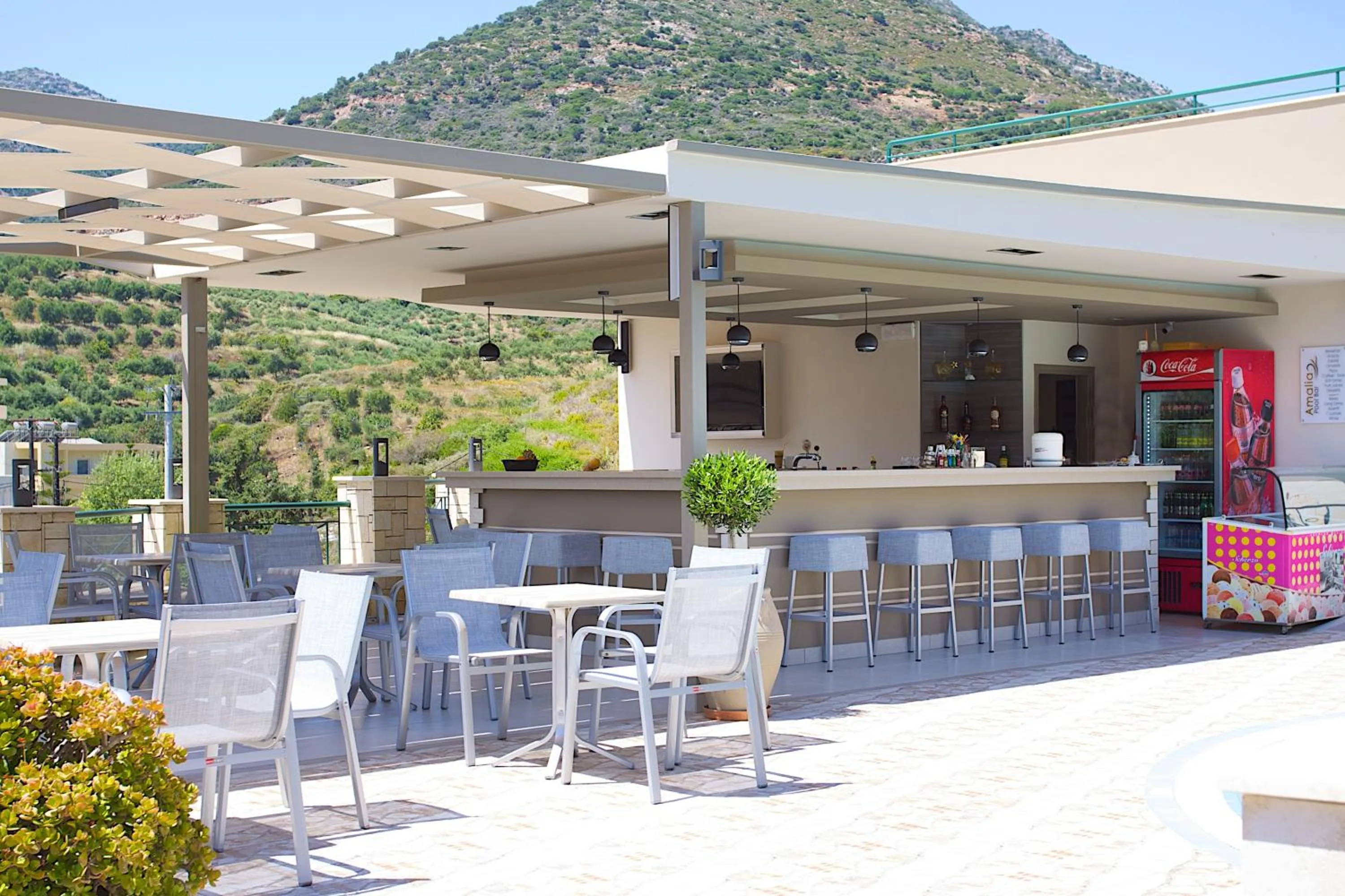 Lounge or bar in Amalia Apartments