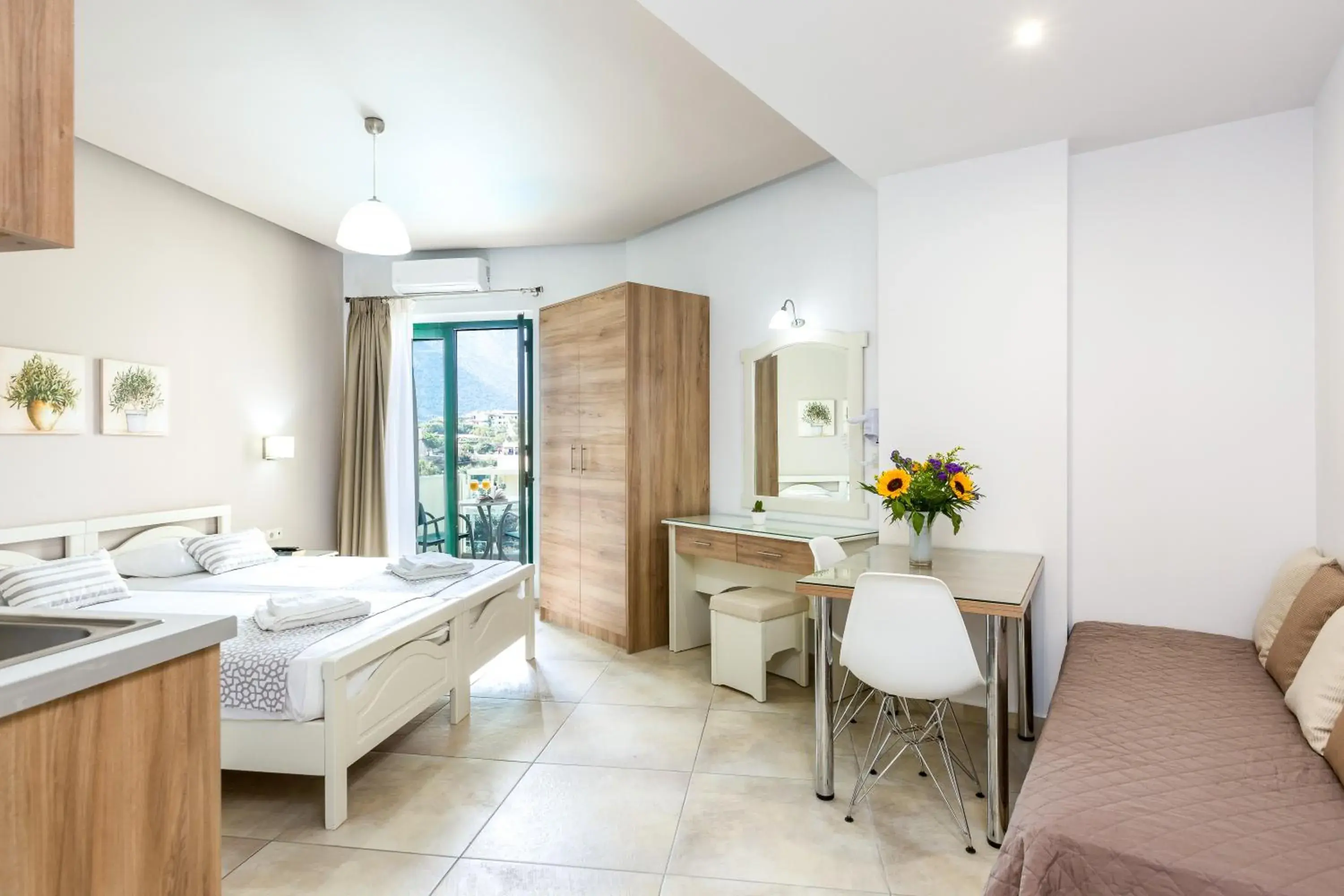 Superior Studio with Pool View in Amalia Apartments Superior Studio with Pool View in Amalia Apartments