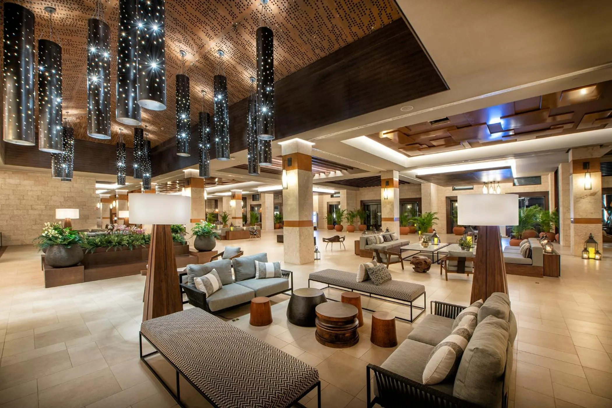 Lobby or reception in Adults Only Club at Lopesan Costa Bávaro Resort